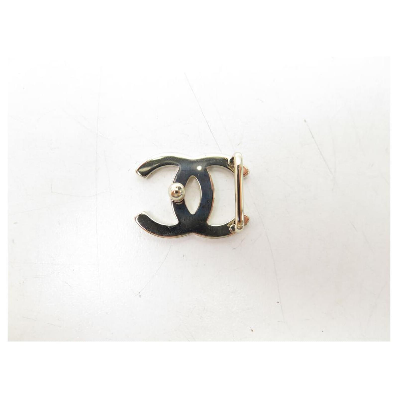 NEW CHANEL REVERSIBLE LINK BELT WITH CC LOGO BUCKLE IN