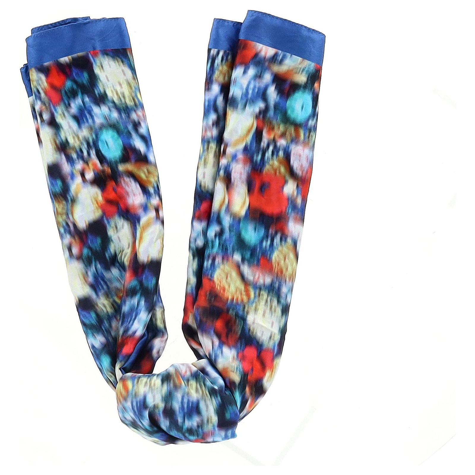 Foulard En Soie ERDEM X H&M - Modèle Collaboration - Multicouleur - Occasion En Très Bon état