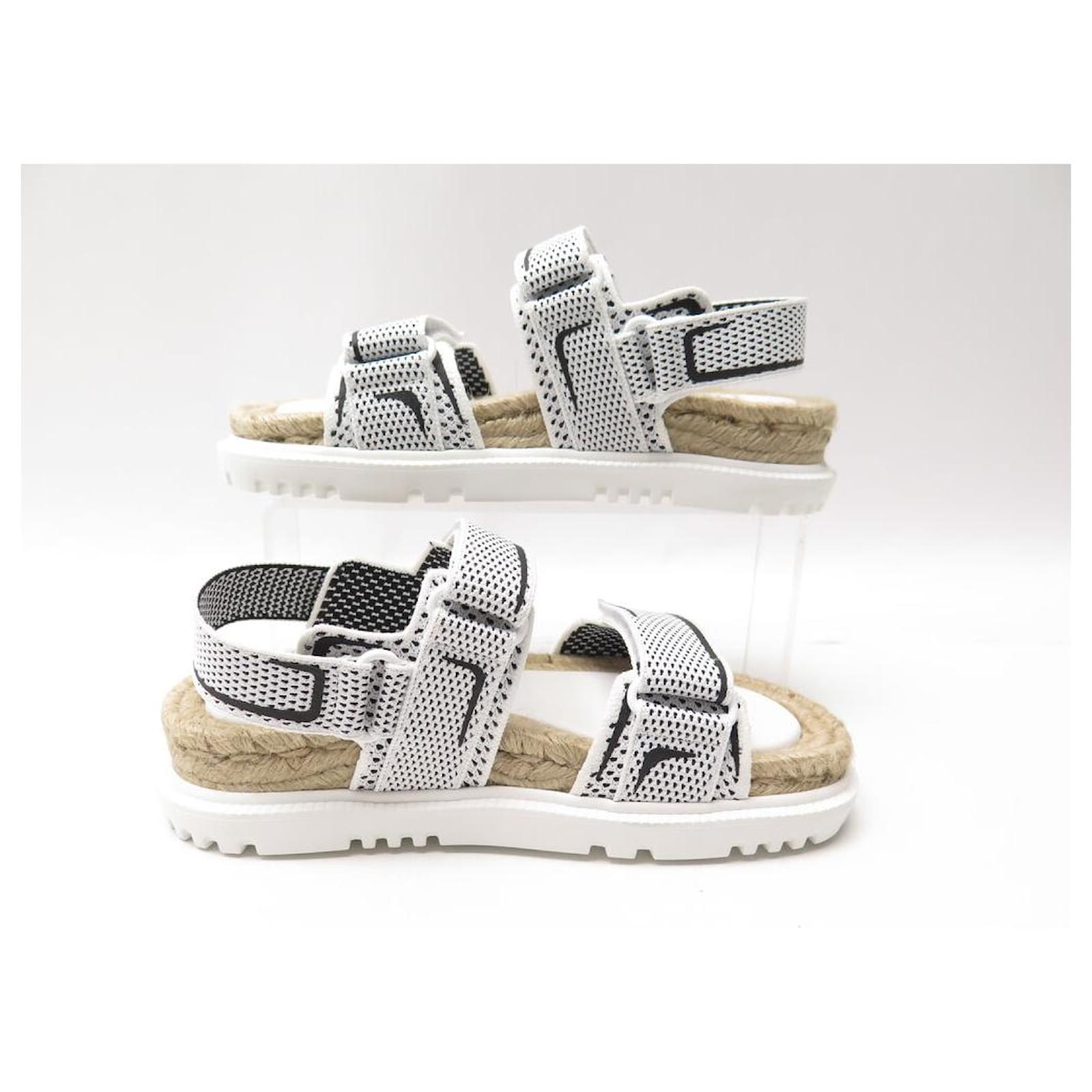 NEW CHRISTIAN DIOR SHOES DIORACT KCQ SANDALS691TKJ19W355