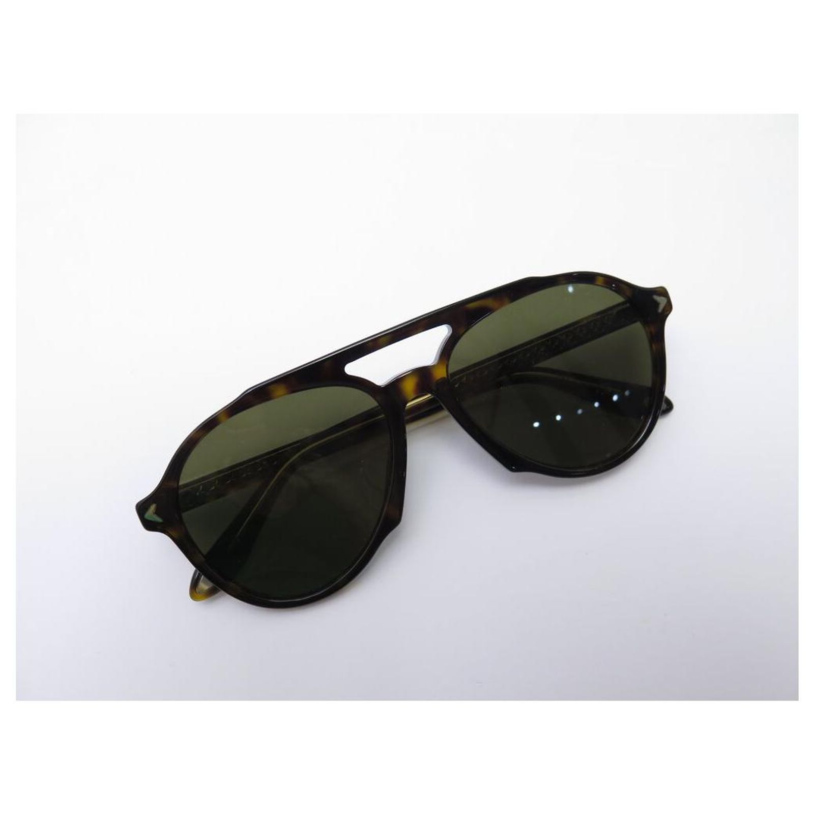 Givenchy Paris Women\'s GV 7076/S Tortoiseshell Sunglasses Brown Lenses Givenchy - Dark Tortoise Acetate Sunglasses with Gold Metal  main image 2