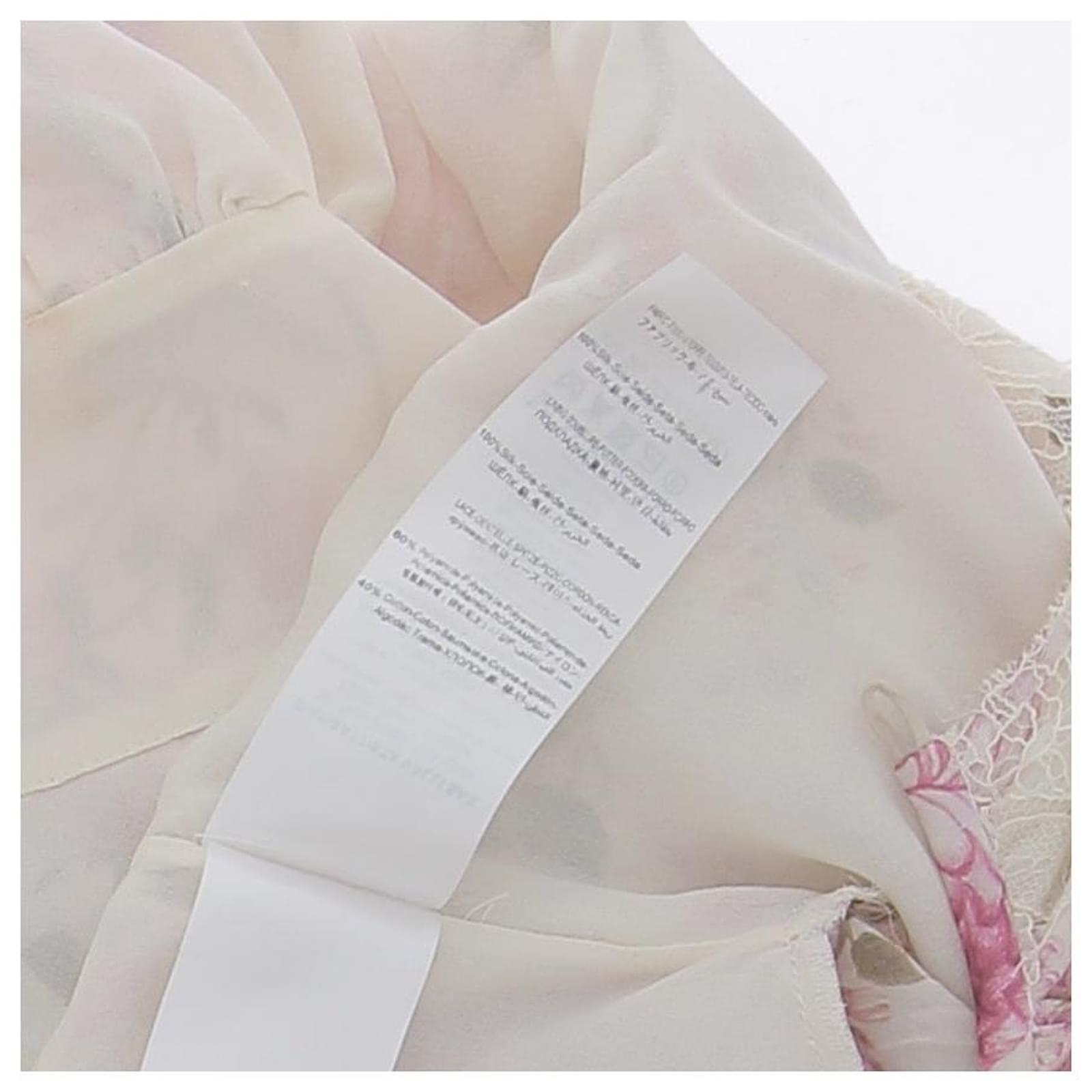 Giambattista Valli dresses T.IT 40 Silk Beige ref.1423065 - Joli