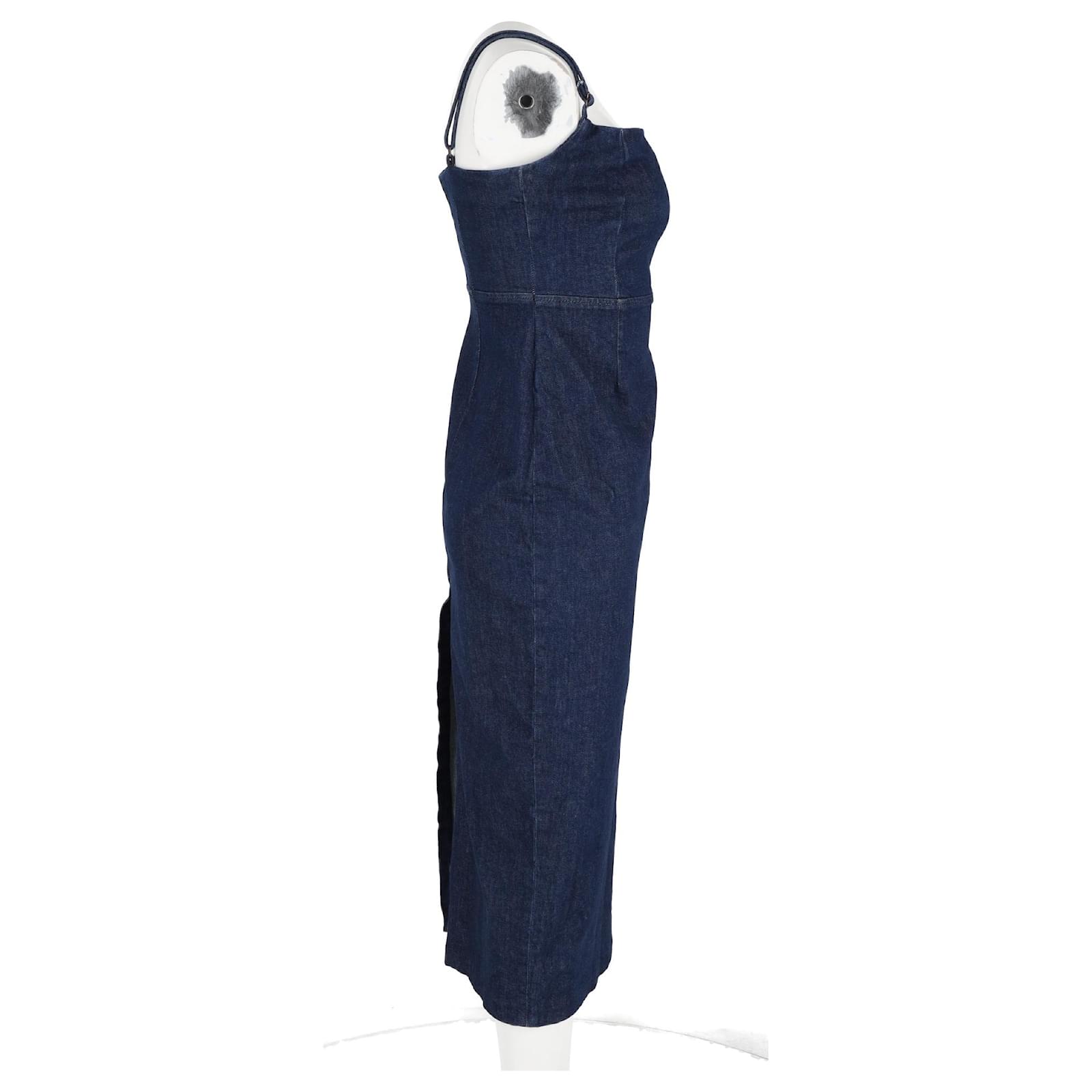dressed windsor Windsor Arina Rhinestone Celestial Mini Dress in Navy Blue