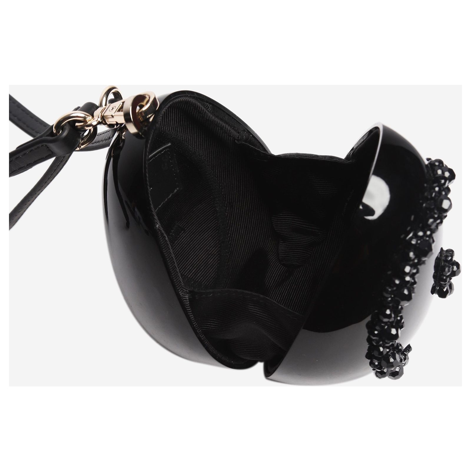 Simone Rocha Black Micro Egg bag Acrylic ref.JC1426619 (Sold 