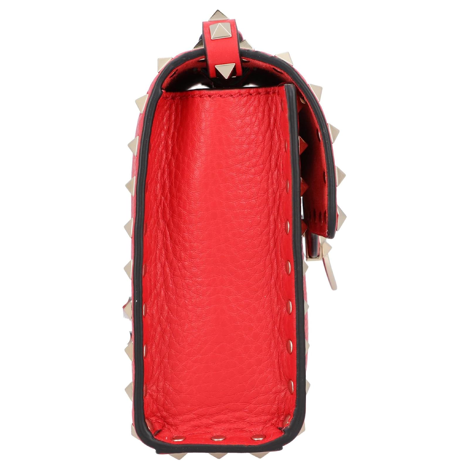 Valentino Garavani Valentino Rockstud Crossbody Bag Red
