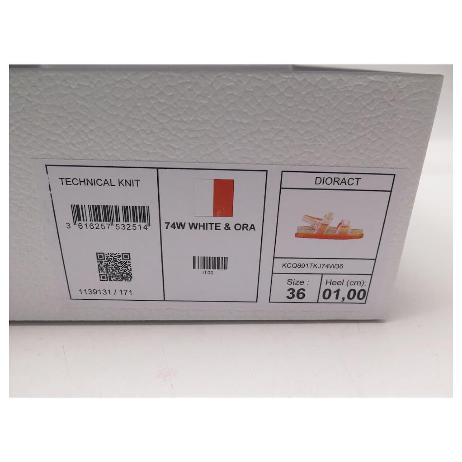 NINE CHRISTIAN DIOR SHOES DIORACT SANDALS KCQ691TKJ19W355 36 NINE CHRISTIAN DIOR SHOES DIORACT SANDALS KCQ691TKJ19W355 36
