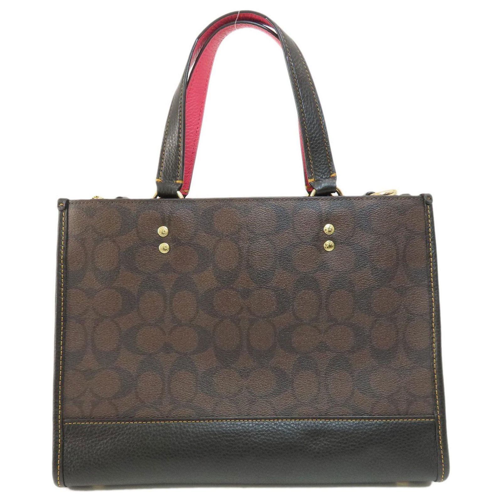 Coach Signature Brown Cloth ref.1430542 - Joli Closet