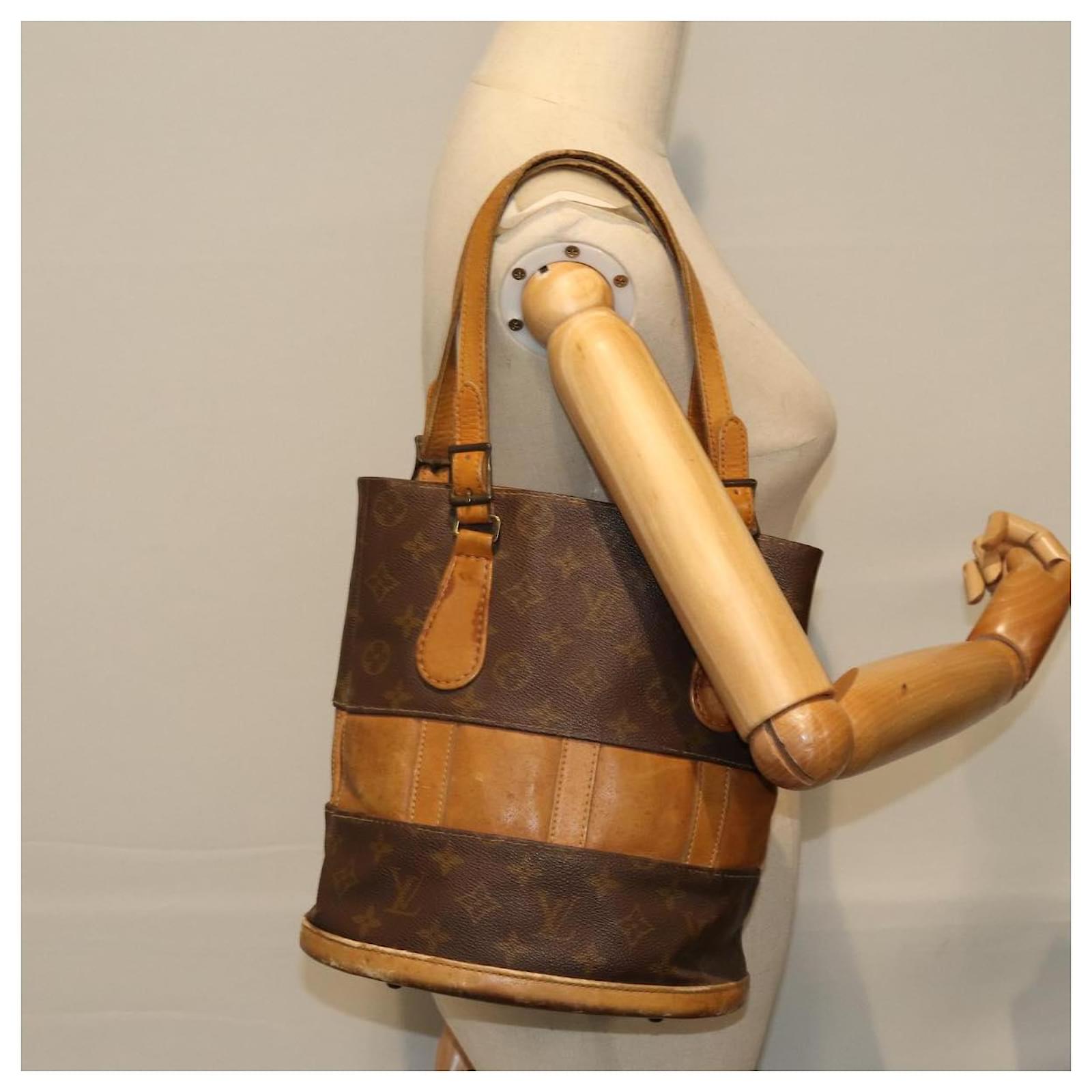 LOUIS VUITTON Monogram Bucket PM Shoulder Bag USA limited M42238