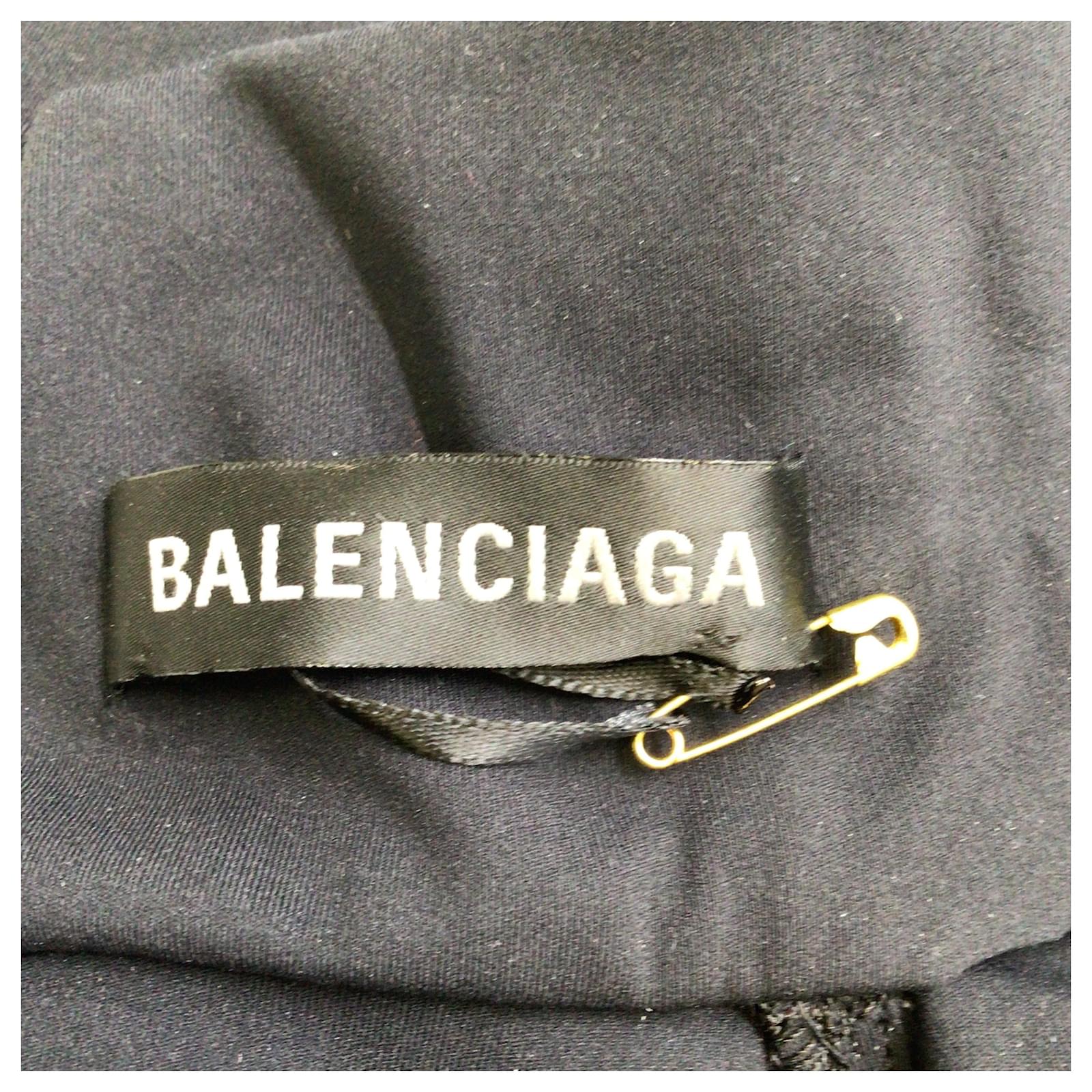 balenciaga black dress label Balenciaga T-Shirt Dress – 119 Corbo main image 1