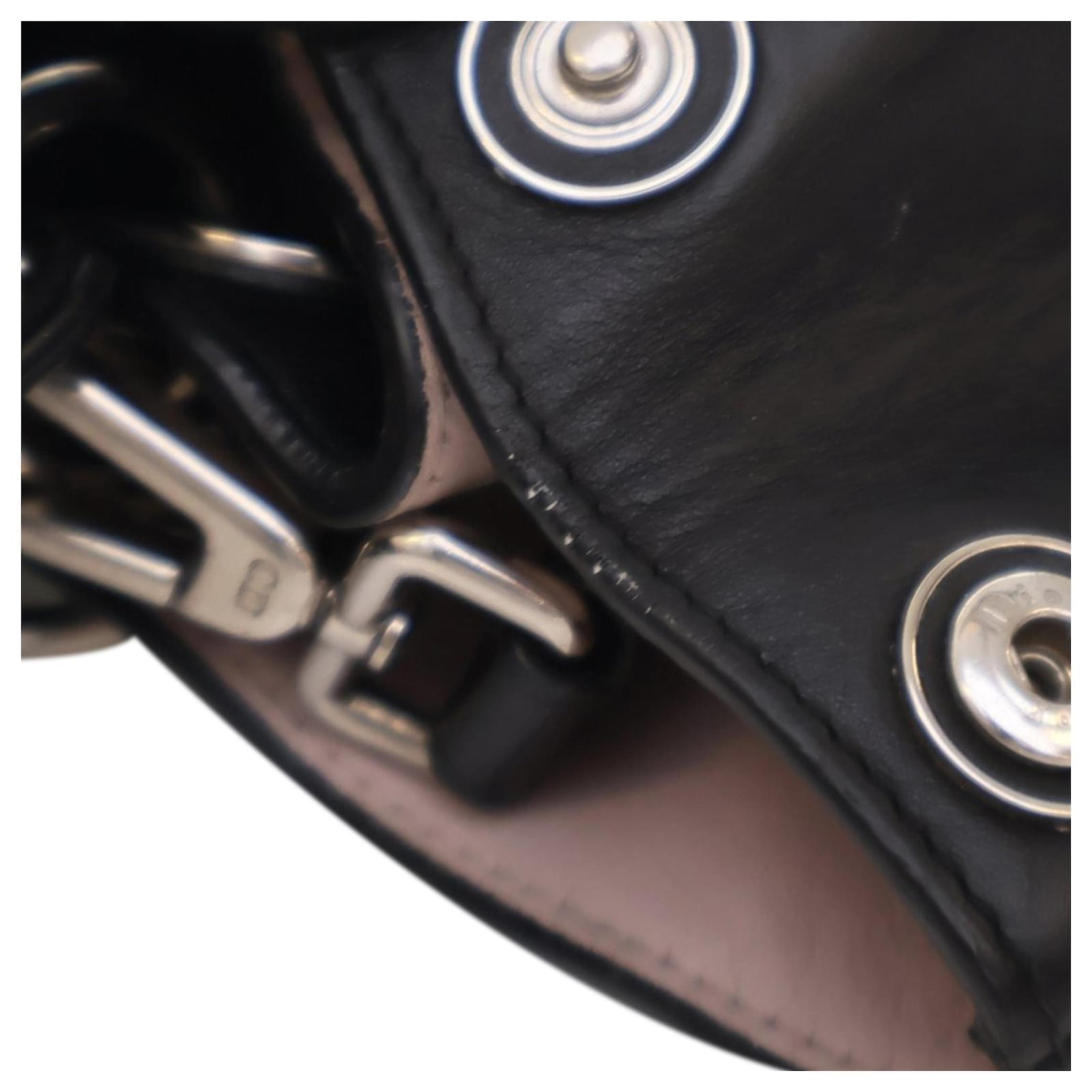 Dior Black Medium Diorissimo Satchel Leather Pony-style
