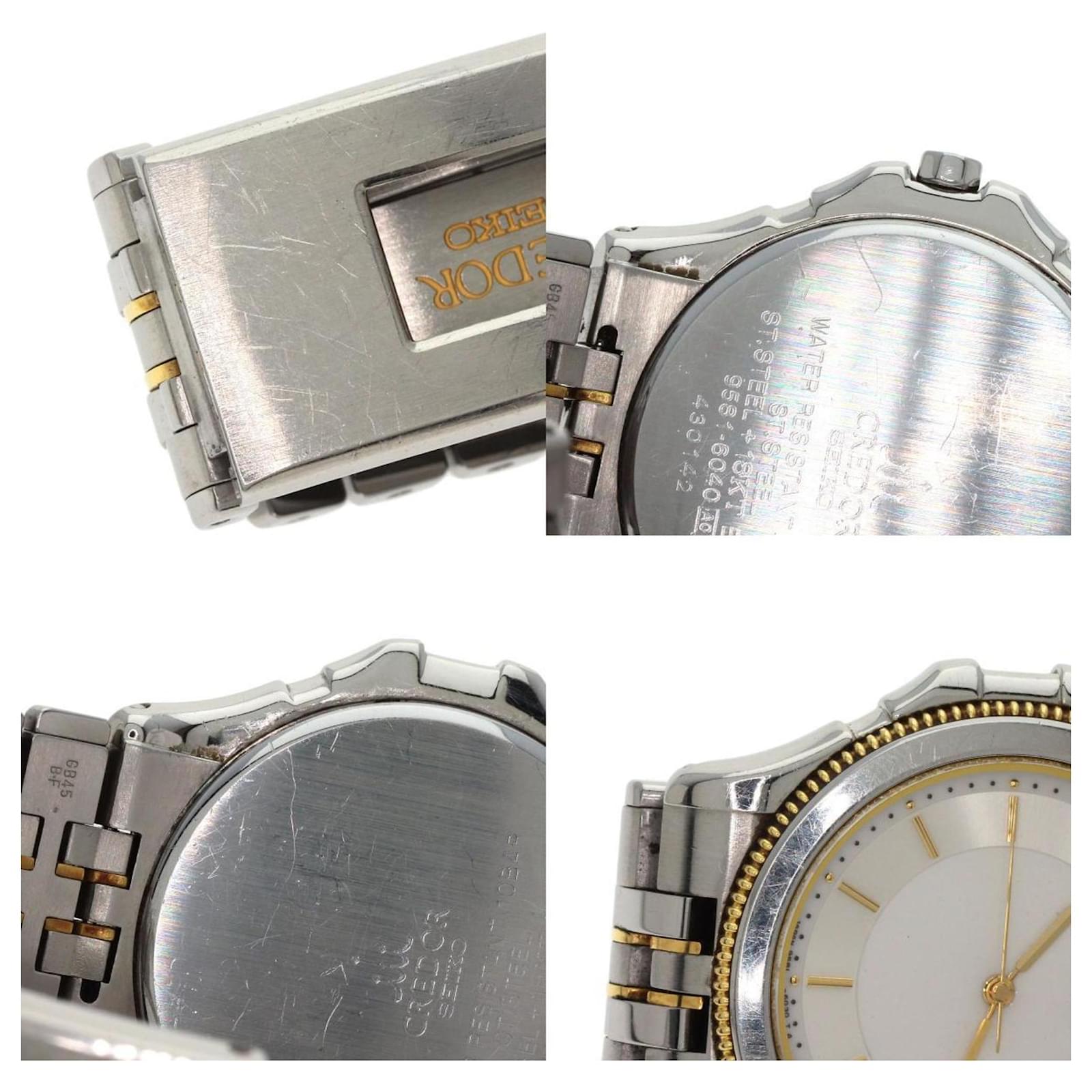 Seiko 9581-6040 Credor Pacific Men's Wristwatch ref.1446937 - Joli