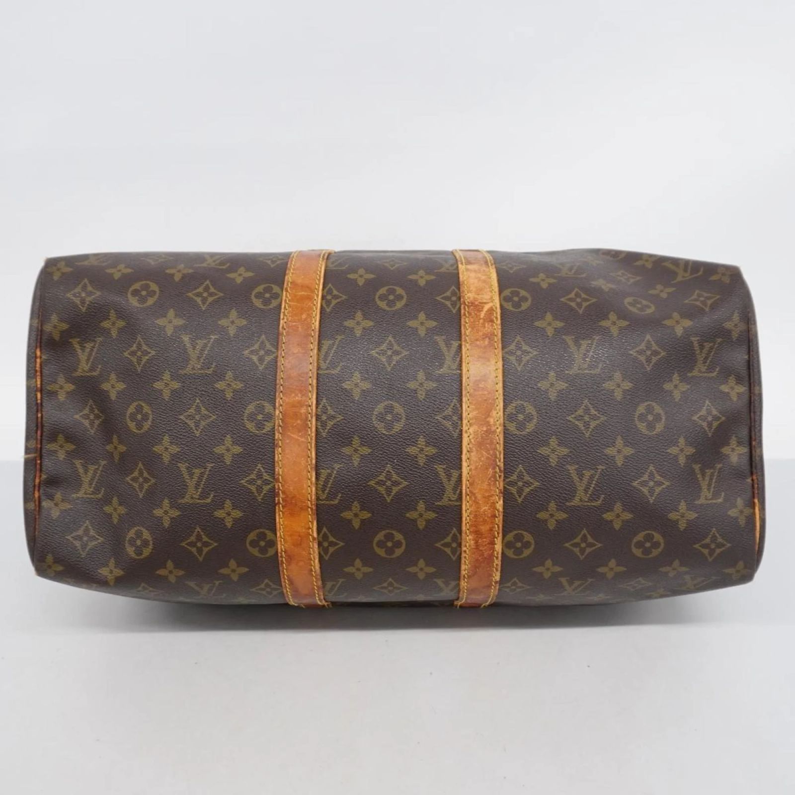 Louis Vuitton Monogram Keepall 45 Boston Tasche - Braun ref 