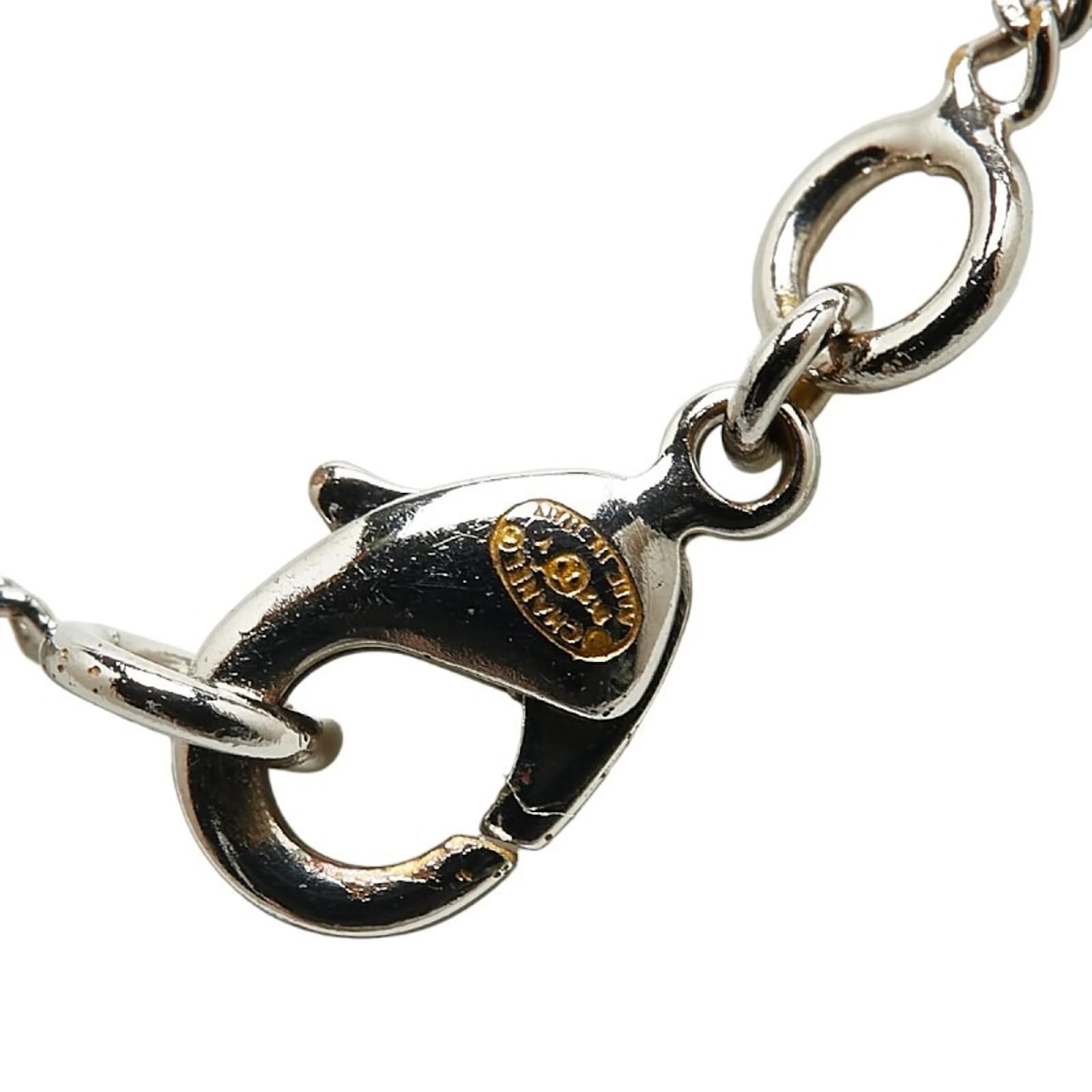 Timeless Chanel Coco Mark Rhinestone Necklace for Women Timeless Chanel Coco Mark Rhinestone Necklace for Women