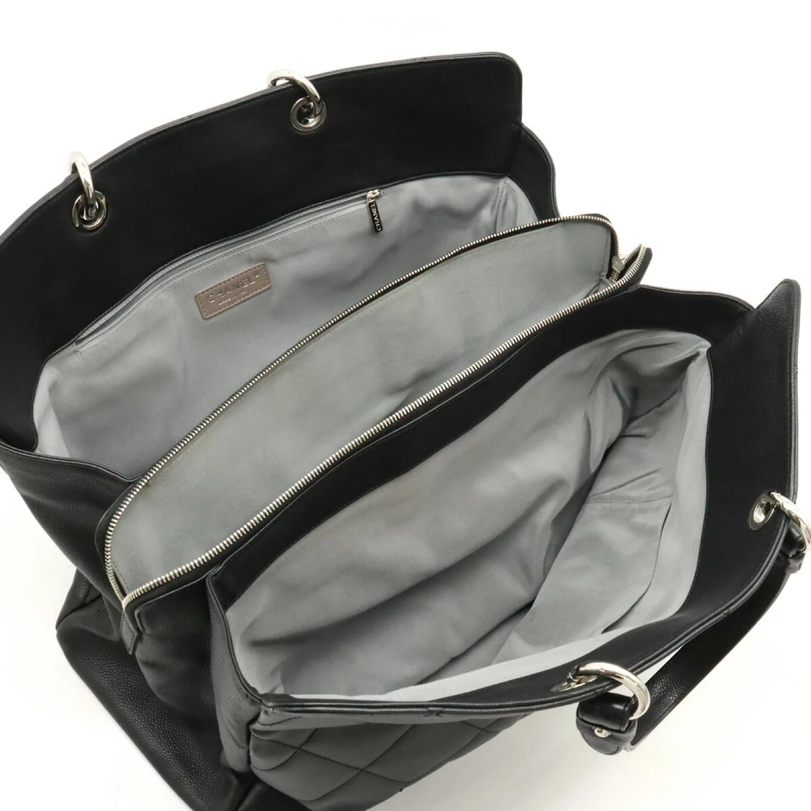 Chanel Matelasse Coco Mark Tote Bag Black Leather ref.1448134