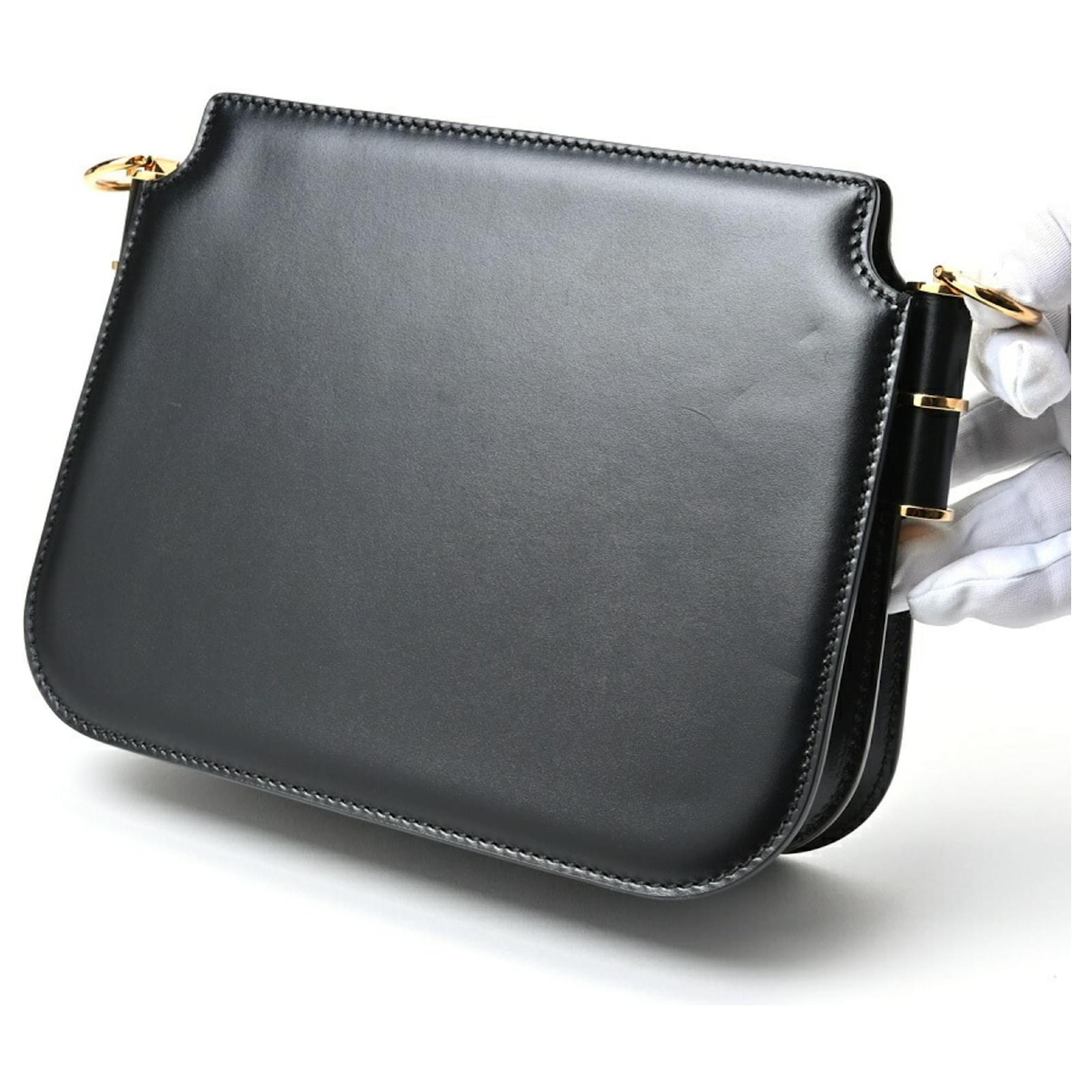 Fendi Touch Small Shoulder Bag Black Leather ref.1448639