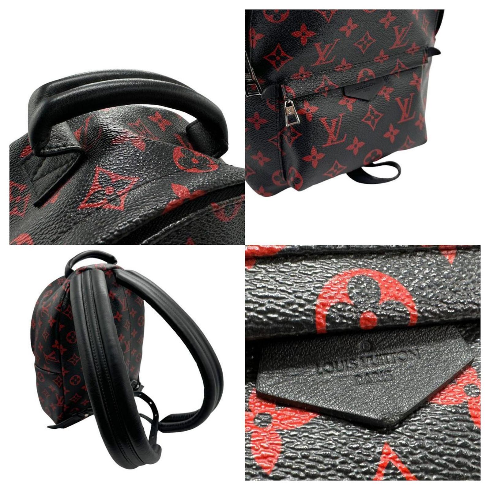 Louis Vuitton Monogram Anfleur Rouge Palm Springs PM  display picture 2