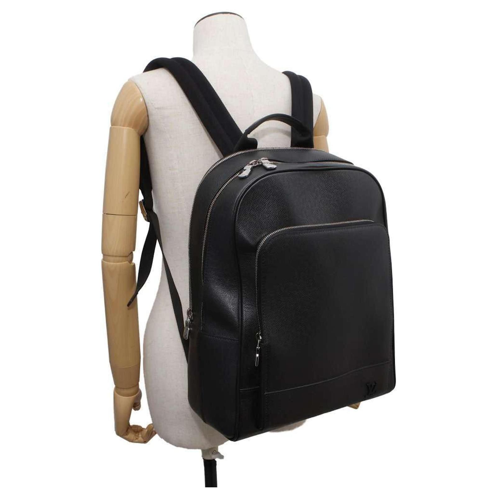 Louis Vuitton Taiga Adrian Backpack Black Leather ref.JC1449052 (Sold) - Joli Closet Louis Vuitton Taiga Adrian Backpack Black Leather ref.JC1449052 (Sold) - Joli Closet