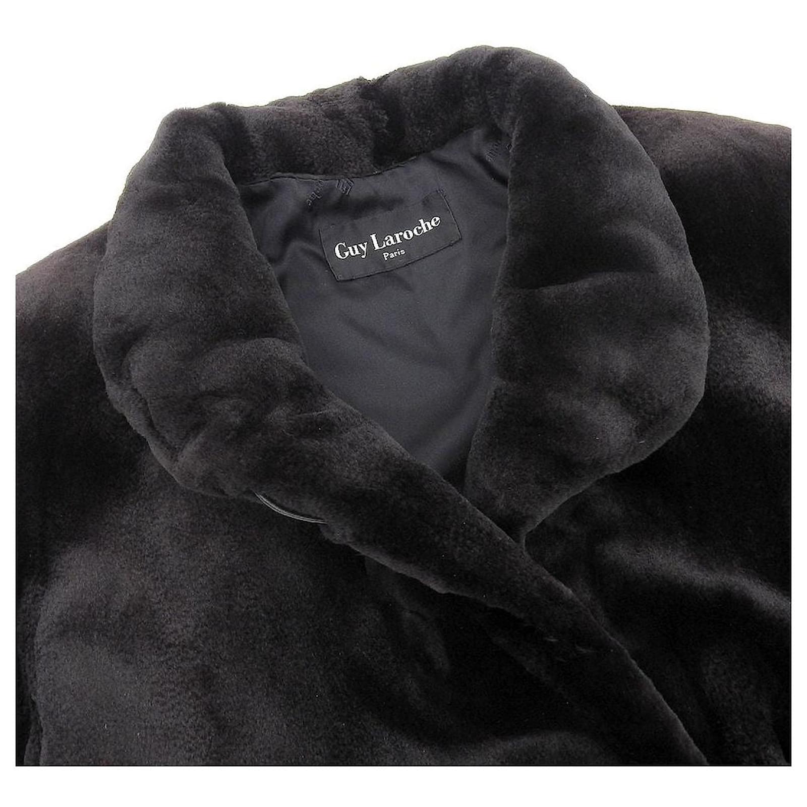 Autre Marque Guy Laroche SAGA Mink Long Coat for Women in Very