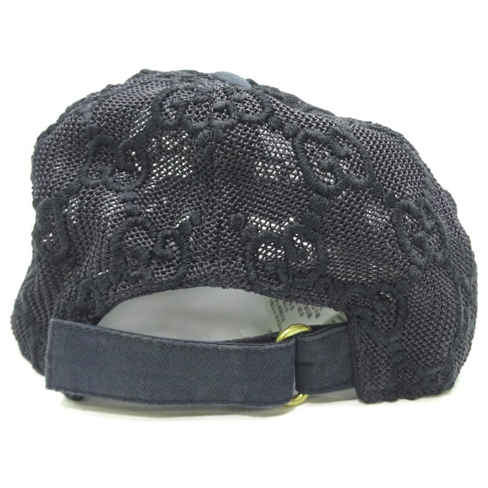 Gucci Black Lace Cap Polyester Nylon ref.1452628 - Joli Closet display picture 1