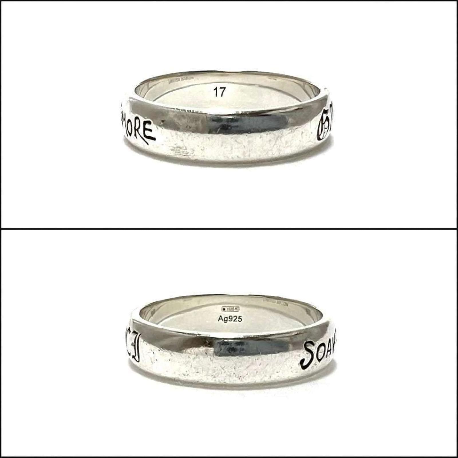 GUCCI Women's Soave Amore Ring Silver ref.1453647 - Joli Closet