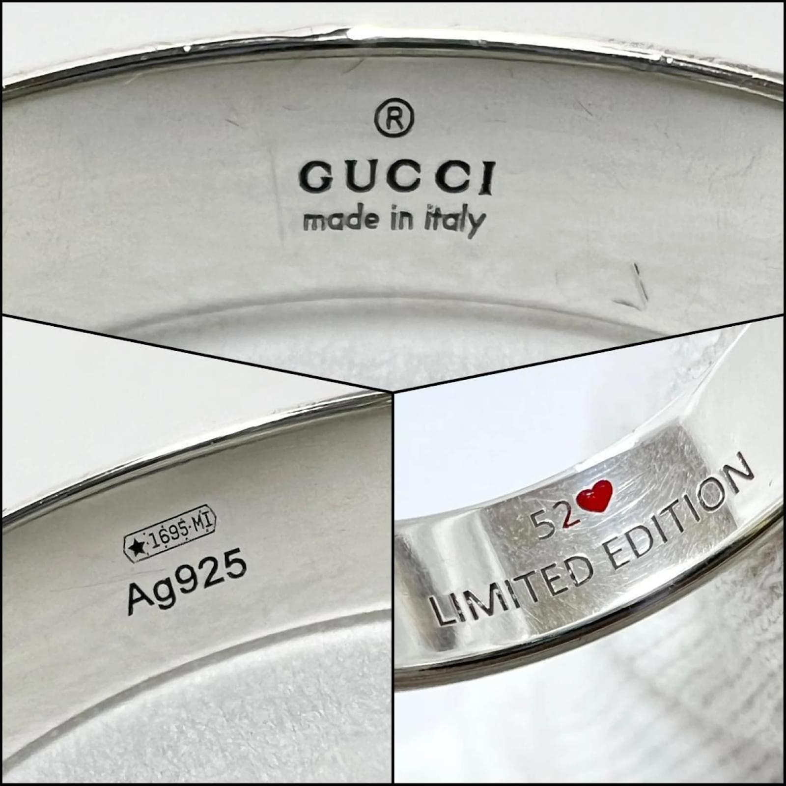 グッチ　soave amore リング　925 8号 グッチ soave amore リング 925 8号 - メルカリ