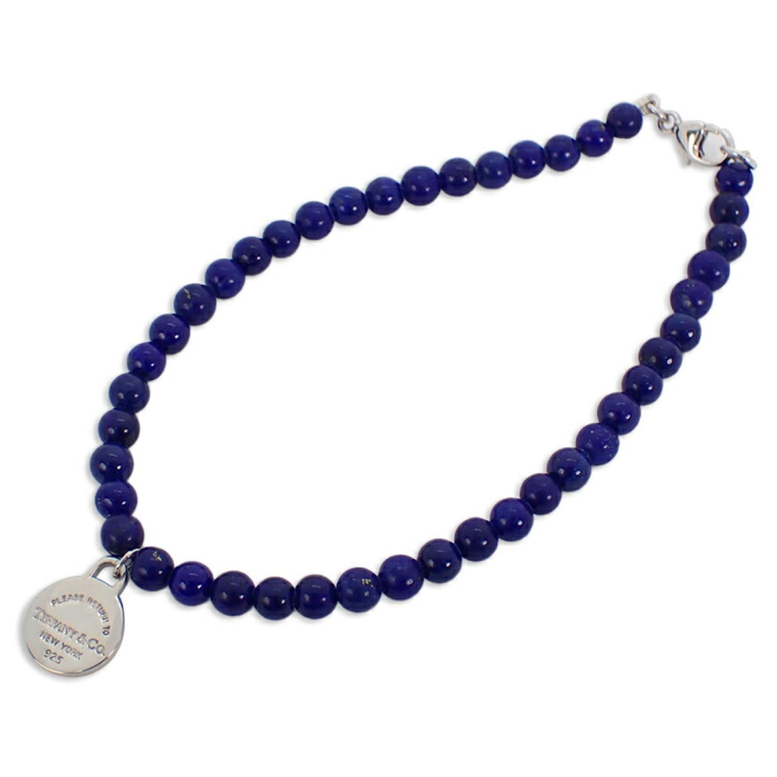Tiffany Co Tiffany 925 Lapis Lazuli Return to Tiffany Tag
