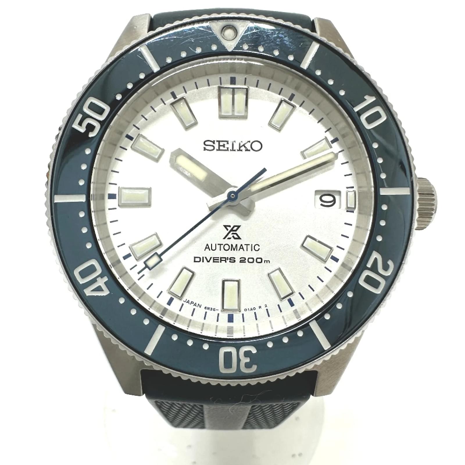 SEIKO 6R35 グレー 説明書付き Seiko 6r35 reliability