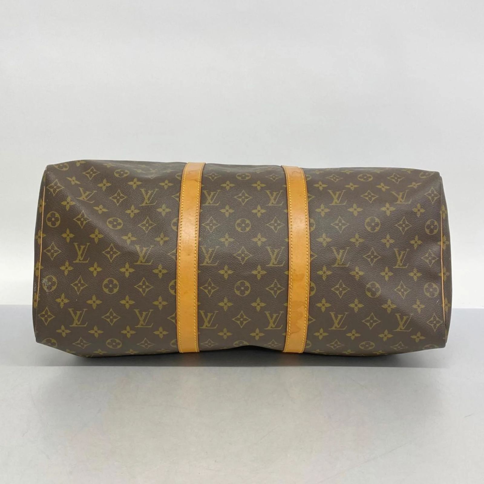 Louis Vuitton Monogram Keepall 50 Boston Tasche Braun ref.1454466 