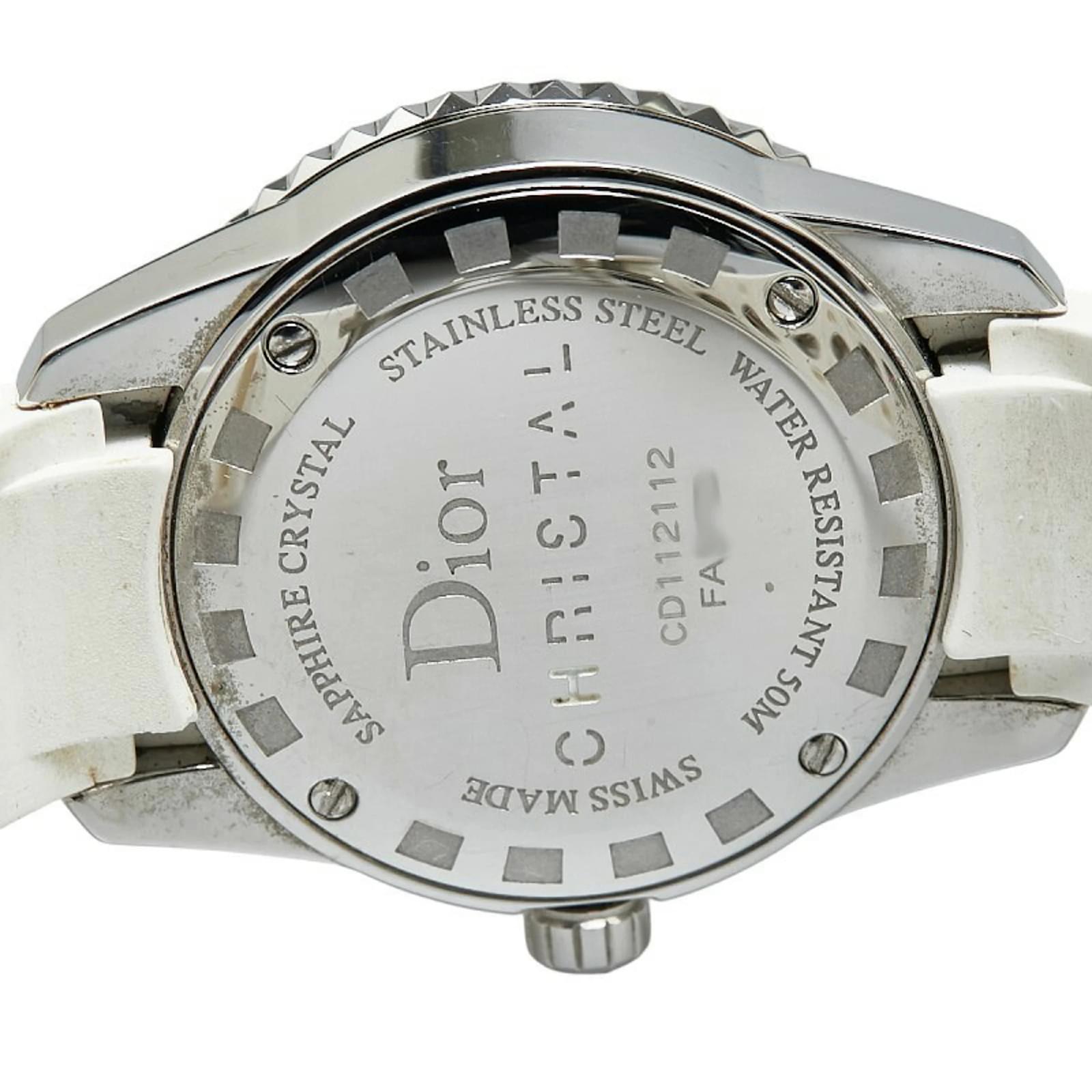 【良品・稼働品】クリスチャンディオール Dior クリスタル CD112112 楽天市場】クリスチャン・ディオール クリスタル ウォッチ