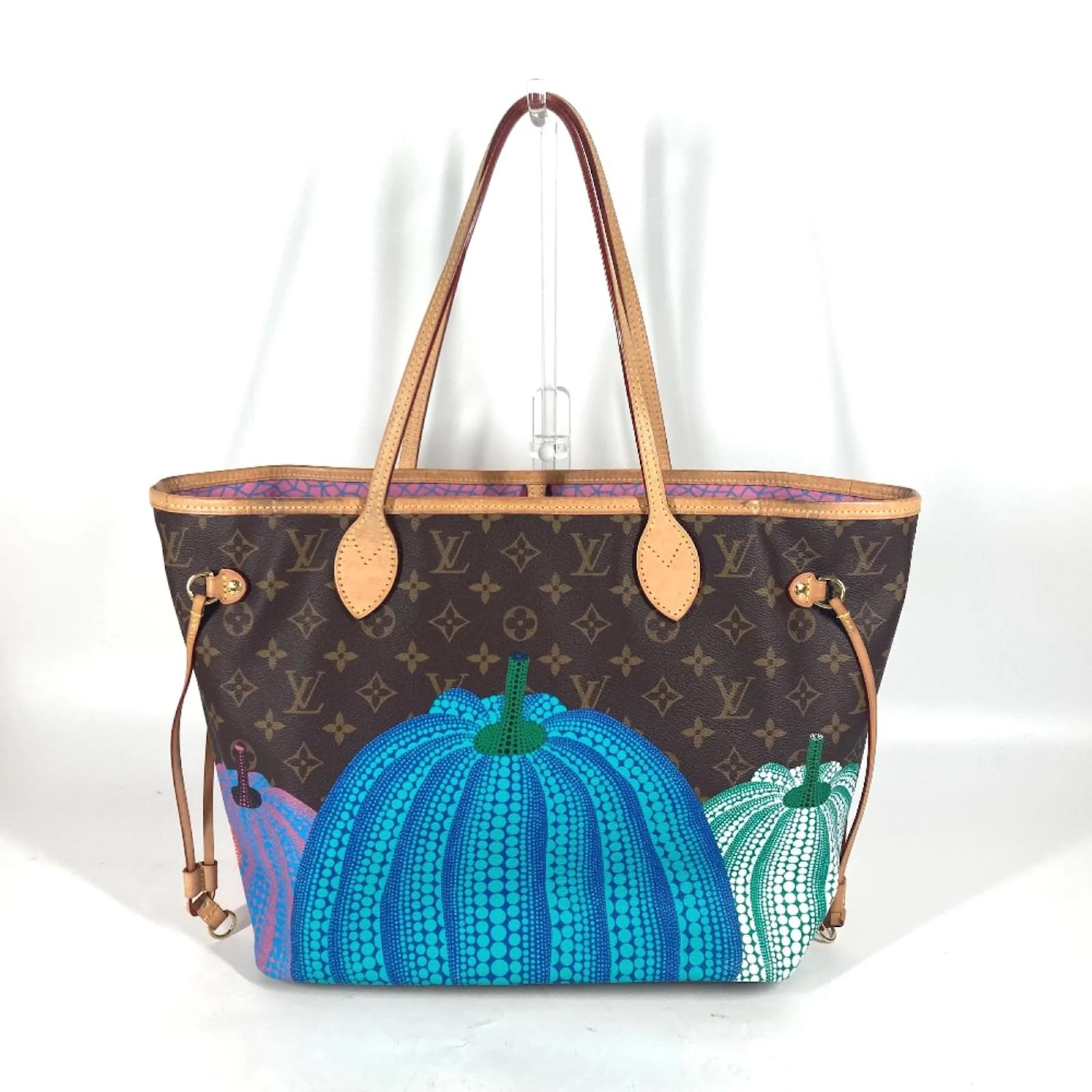 ★TOUT Y EST★ Jacquard Pumpkin Bag Ivy Blue CB2107-2 Weekender - Blue Ivy - House Of Takura