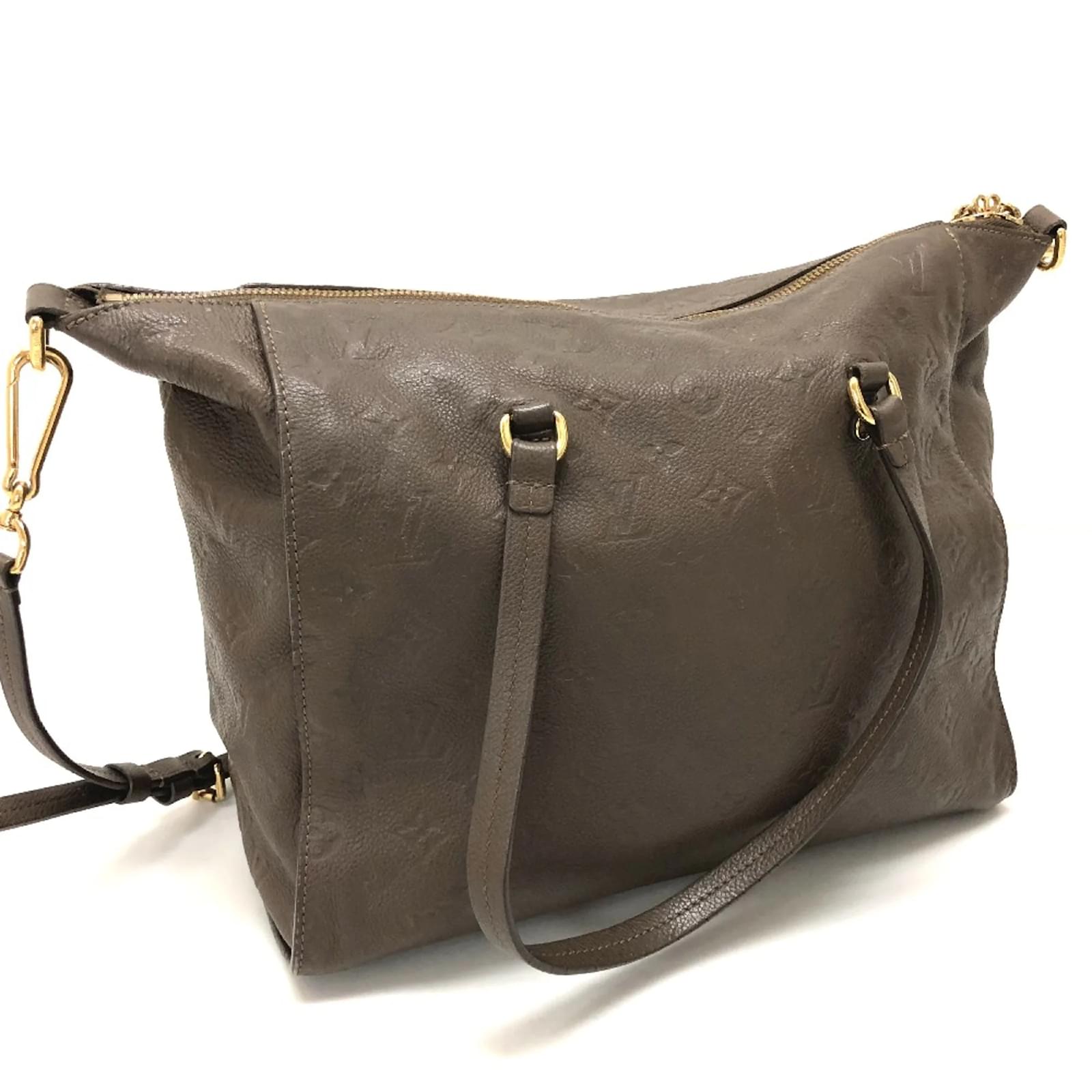 Louis Vuitton Monogram Empreinte Handtasche M43409 Braun ref  