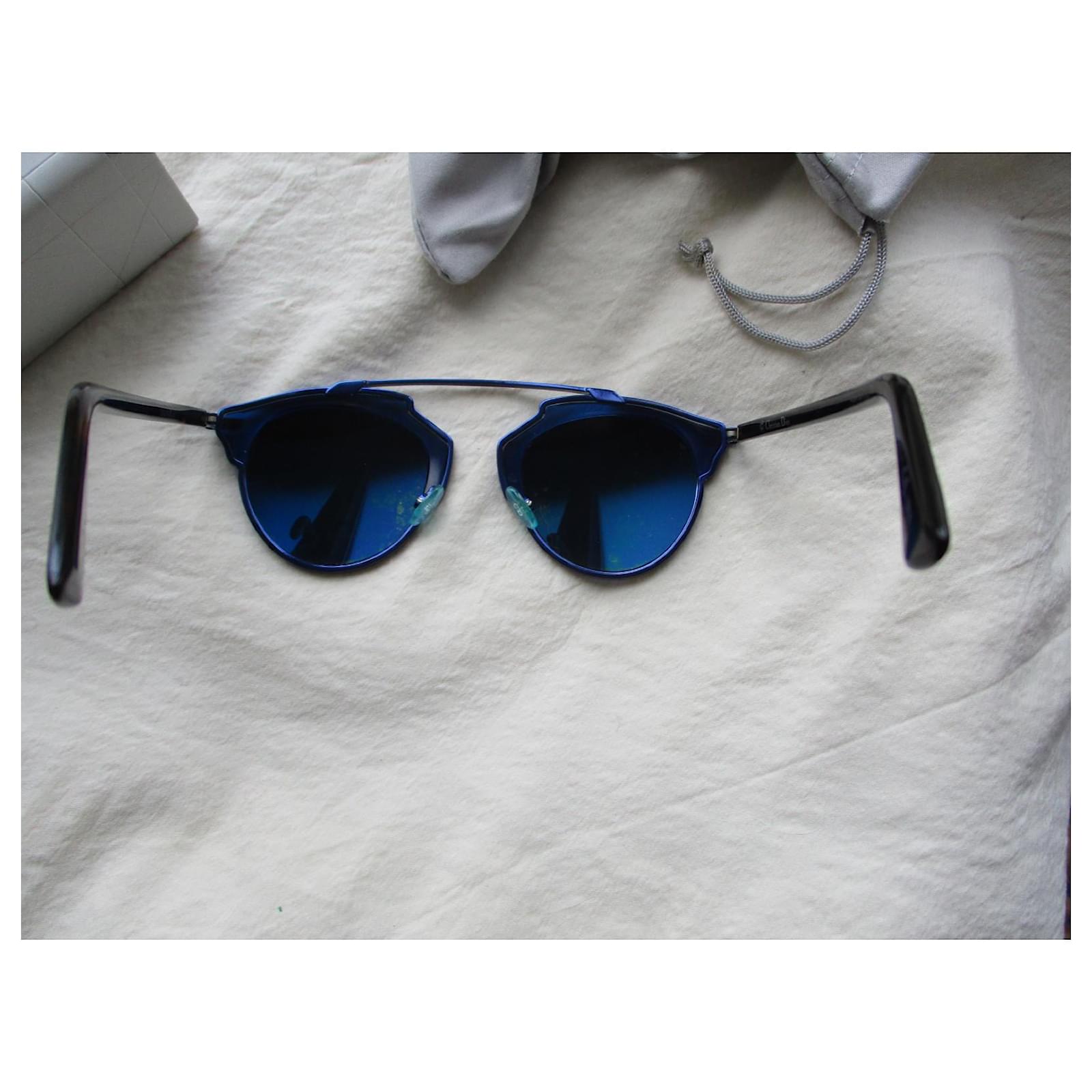 Christian Dior So Real Sunglasses Blue Steel ref.1456991 - Joli Closet