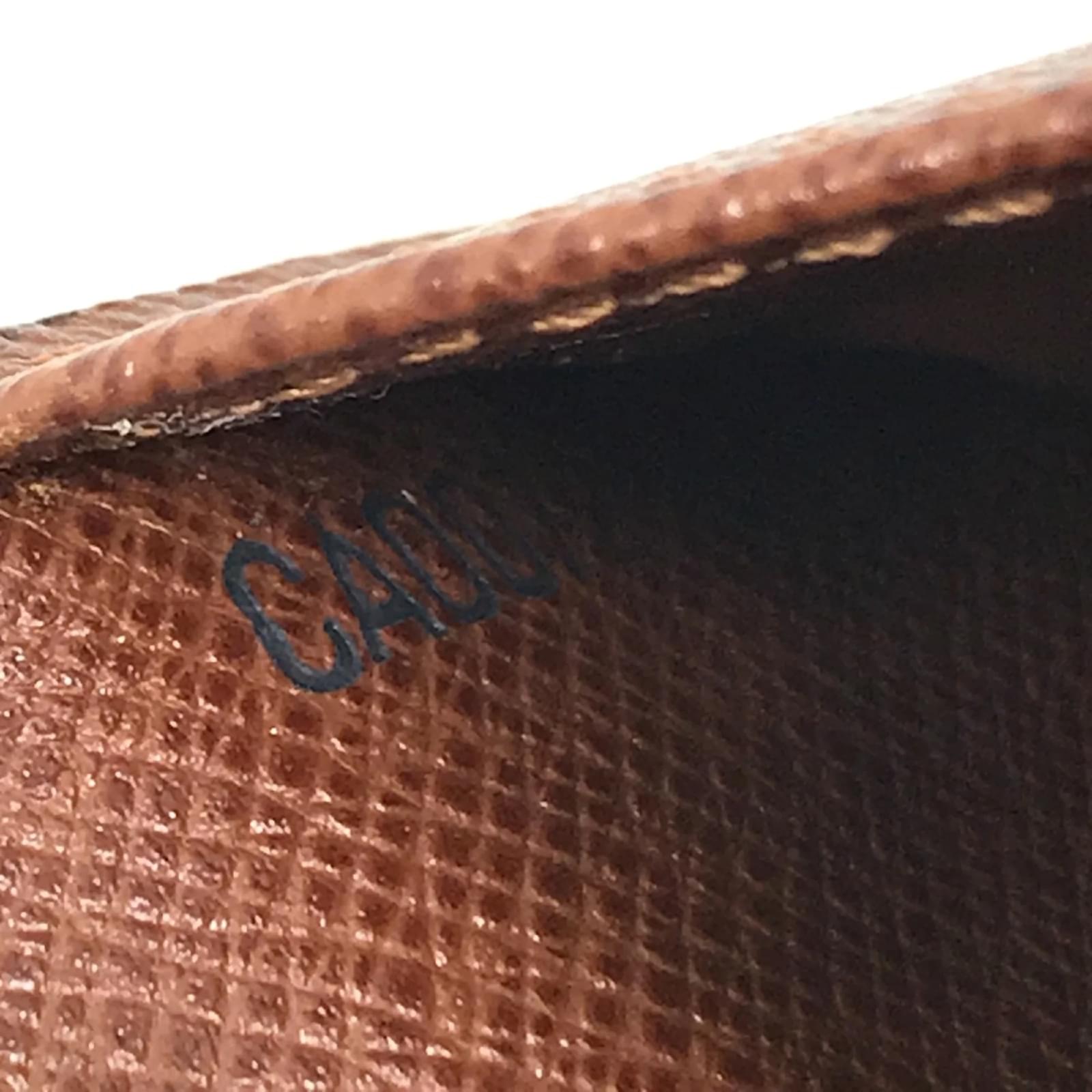 Louis Vuitton Monogram Short Wallet Brown Joli Closet