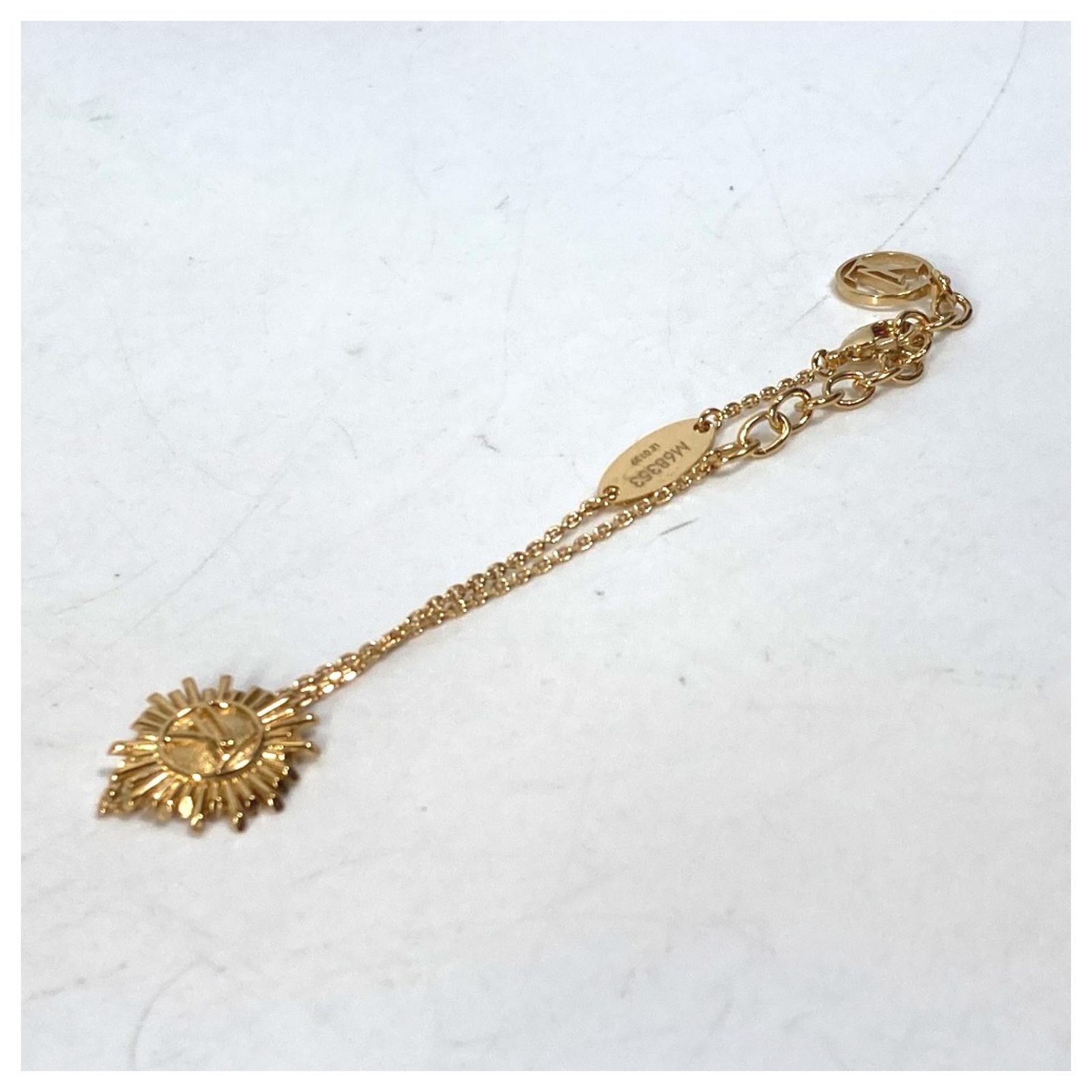 Gold Zubehör Kettenarmband Louis Vuitton M68353 Golden ref.1457203 