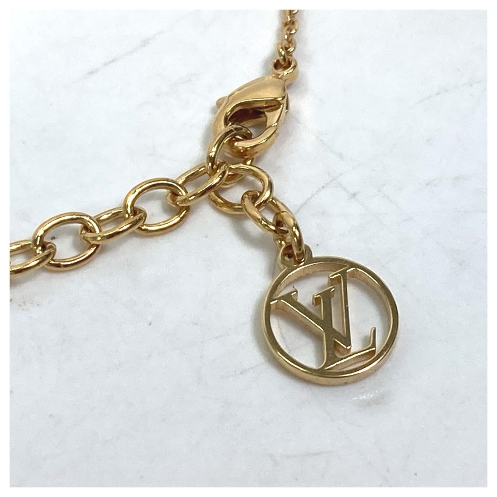 Gold Zubehör Kettenarmband Louis Vuitton M68353 Golden ref.1457203 