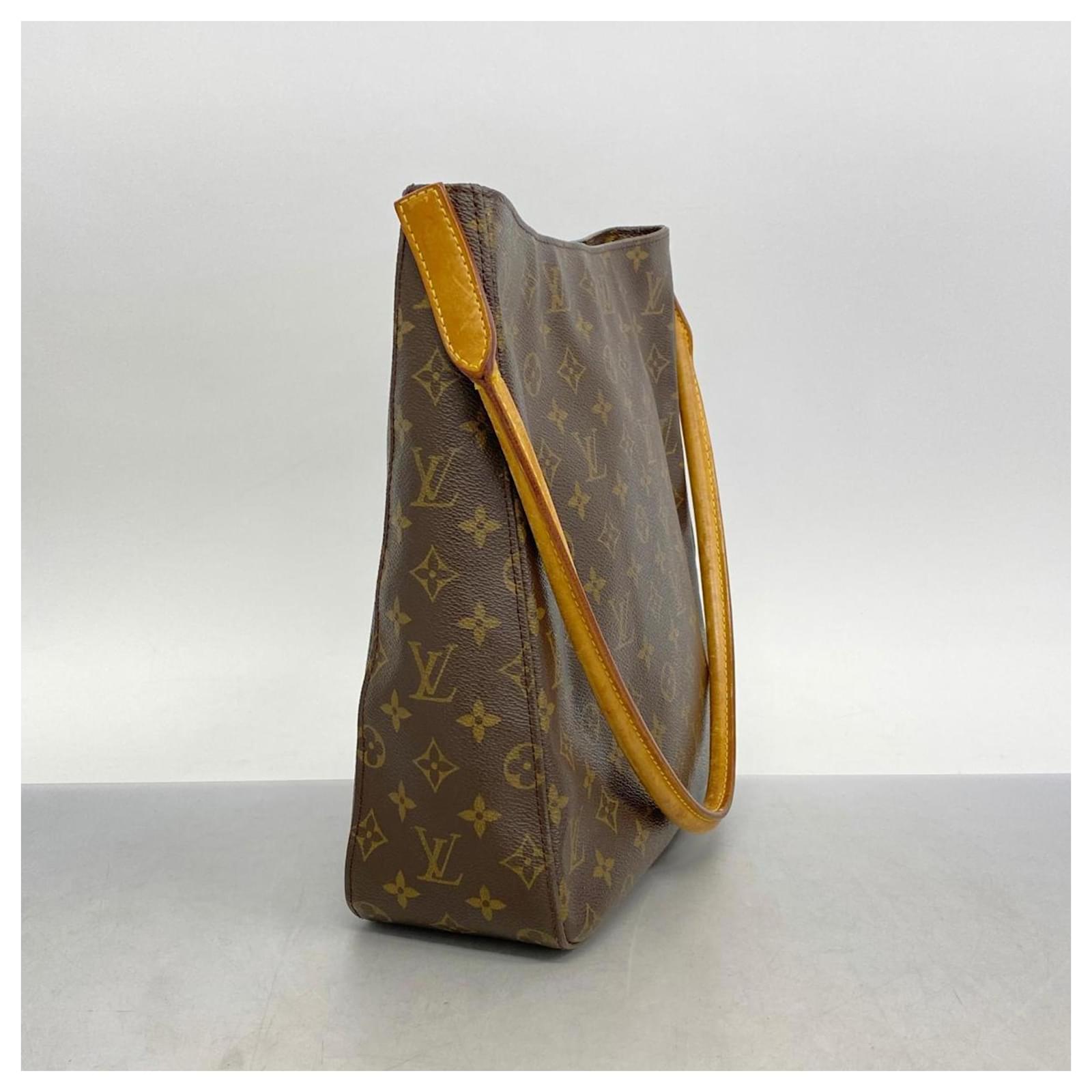 Louis Vuitton Monogram Looping GM Schultertasche Braun Monogramm 