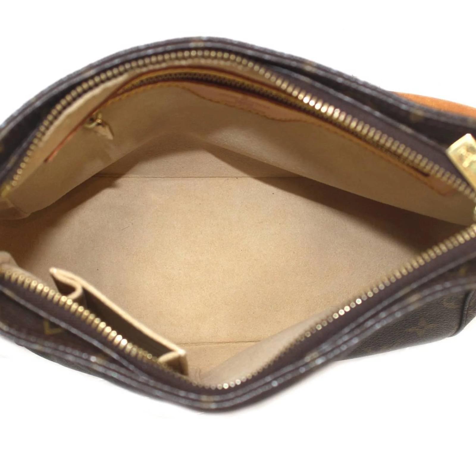 Louis Vuitton Looping MM Schultertasche Braun Lackleder ref 