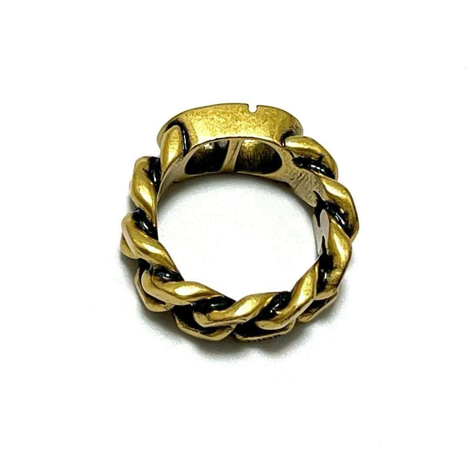 Christian Dior DIOR Women's Ring 30 MONTAIGNE Metal ref Christian Dior DIOR Women's Ring 30 MONTAIGNE Metal ref