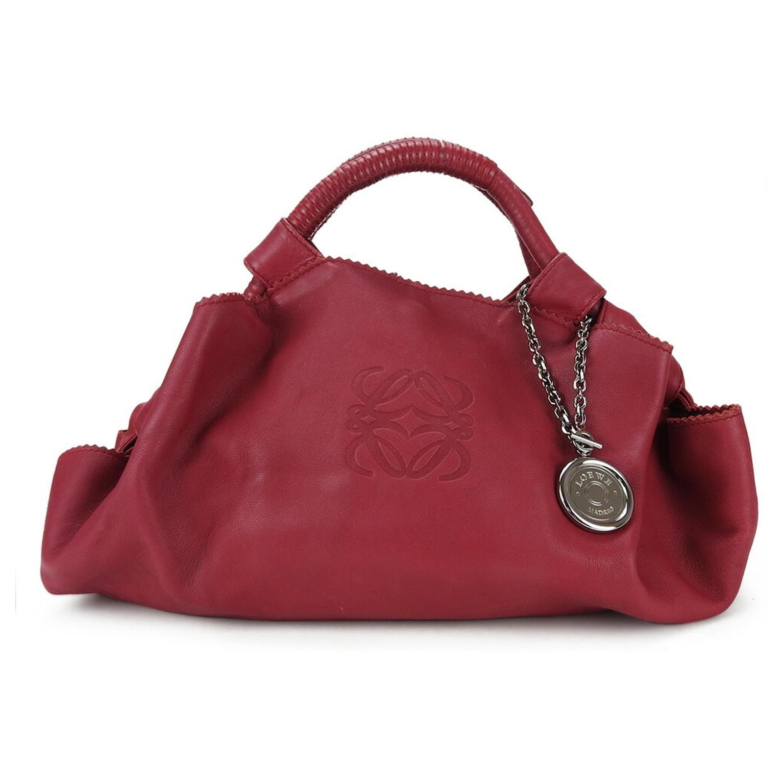 Bordeaux Rote Tasche Weinrote Leder Handtasche Rote Damen