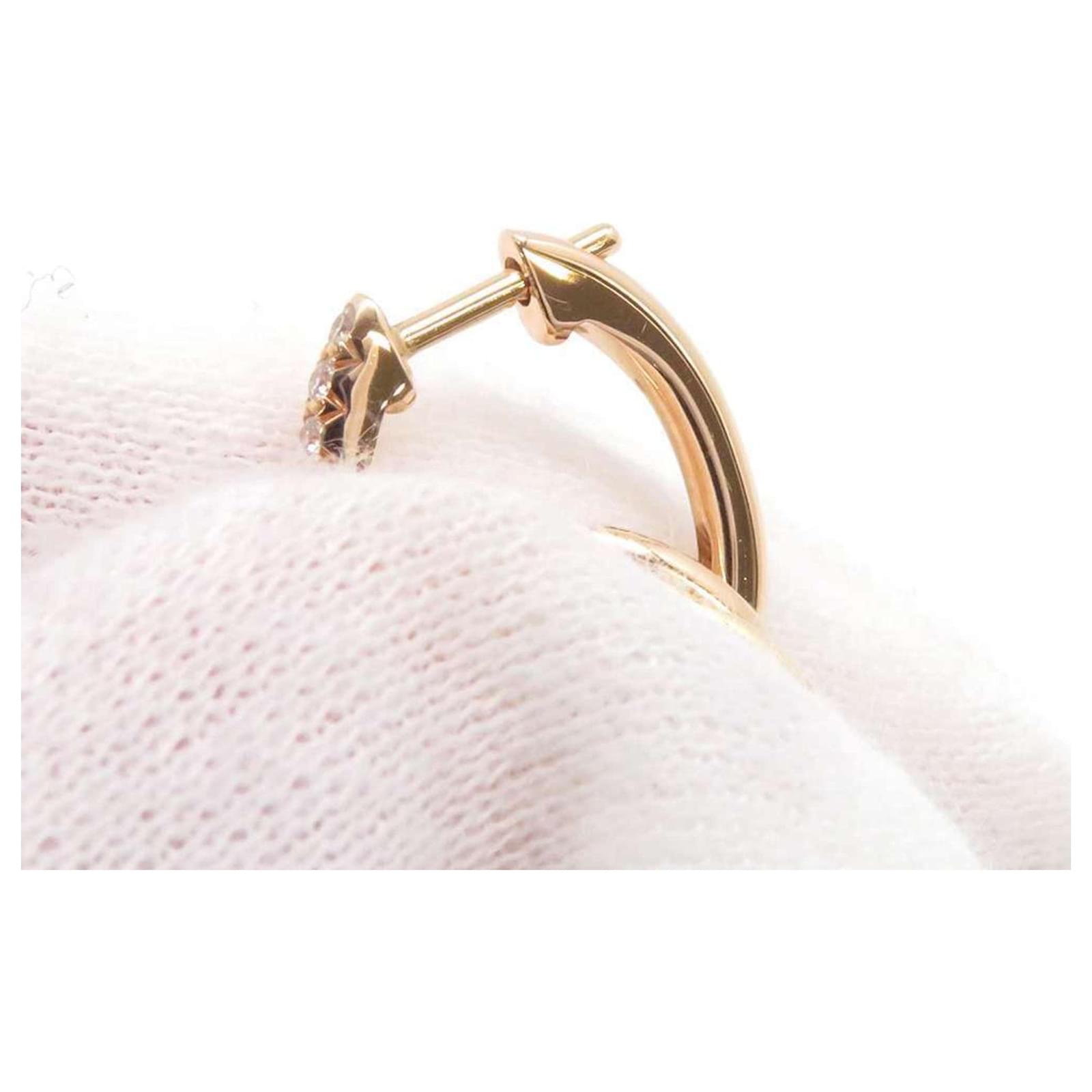 Cartier Trinity Earrings White gold Yellow gold Pink gold