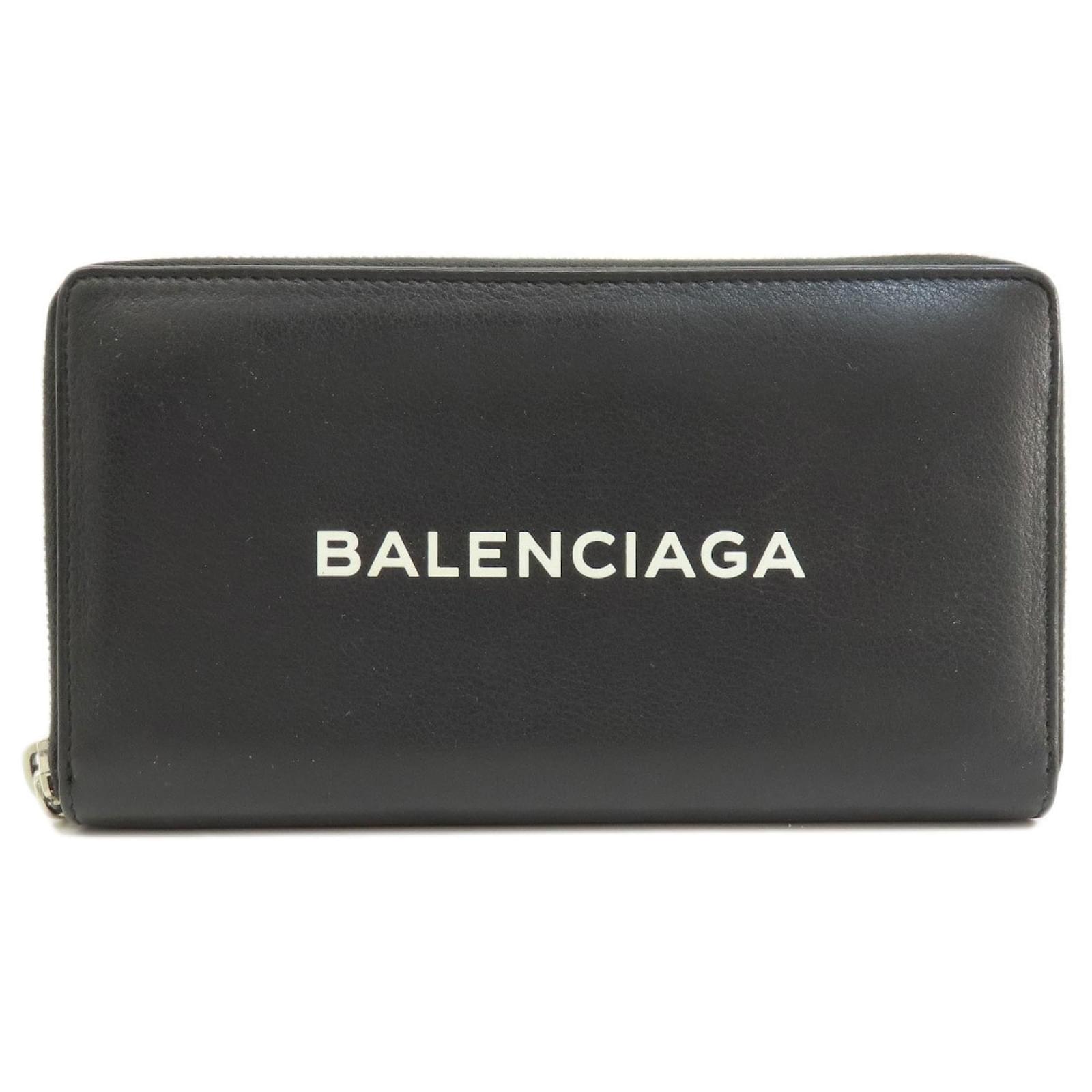 財布・小物その他 BALENCIAGA Woman Wallet Black 8108992ABGH 1000 Balenciaga Black Patent Leather City Wallet ○ Labellov