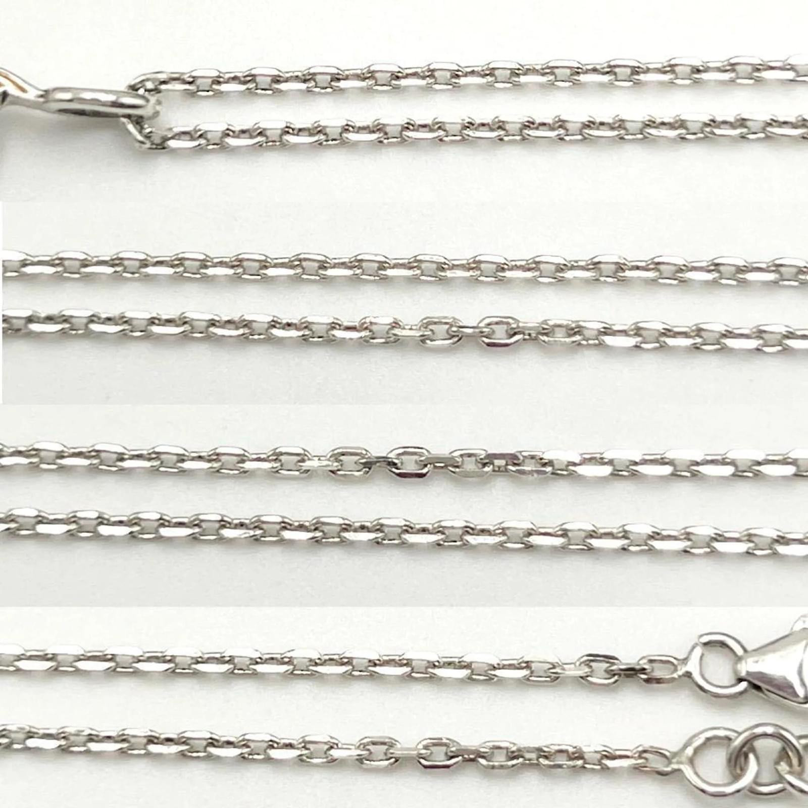 Christian Dior Women's Silver 925 Necklace Pendant ref