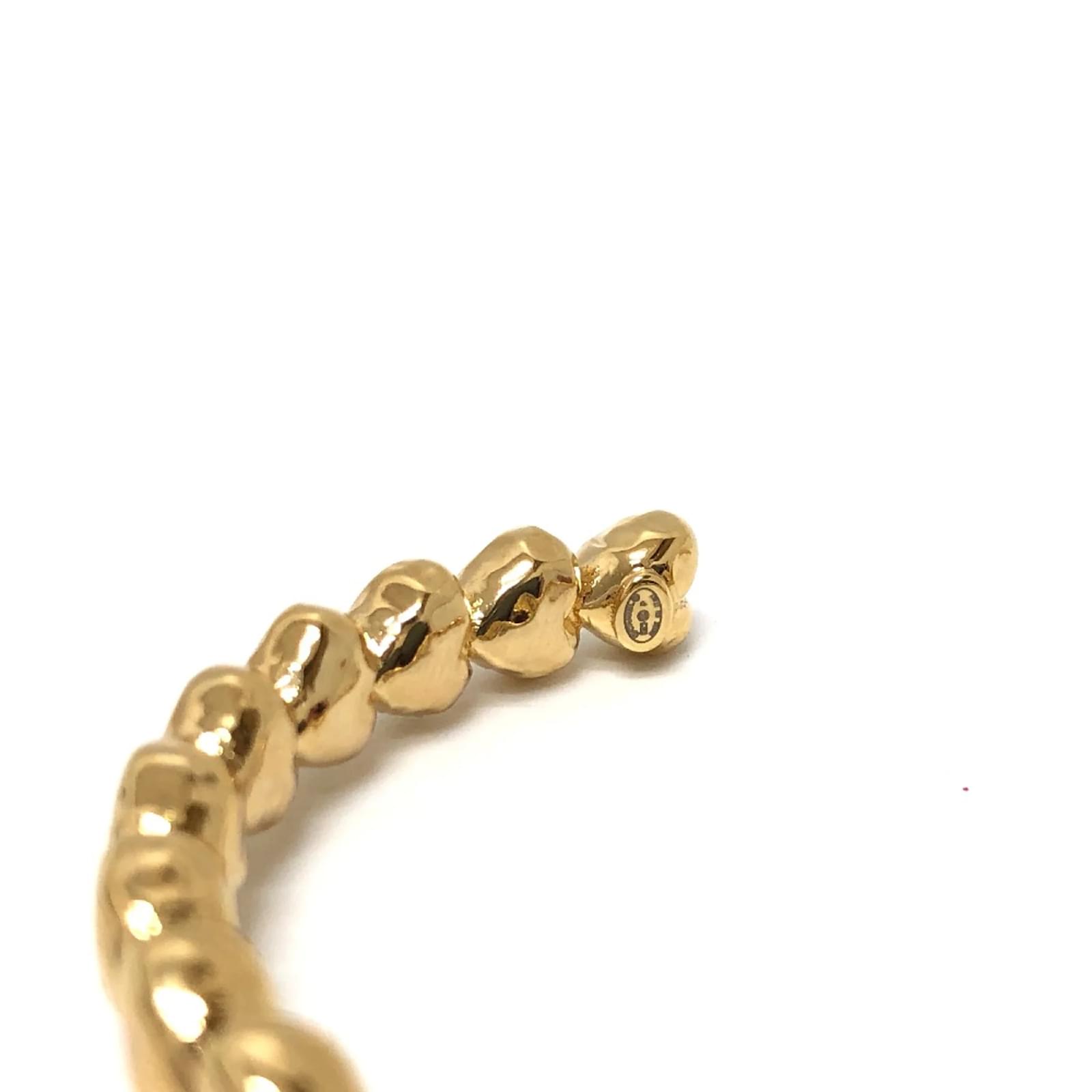 Chanel B23P Heart Bangle Golden ref.JC1467033 (Sold) - Joli Closet