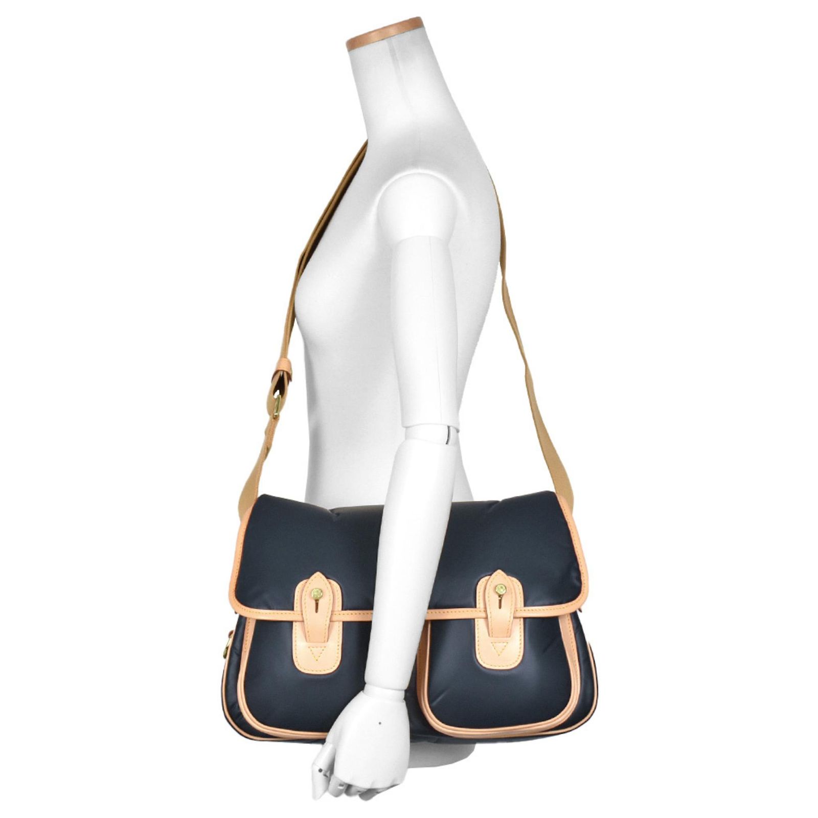 Autre Marque Hunting World Battue Origin Shoulder Bag Navy blue 