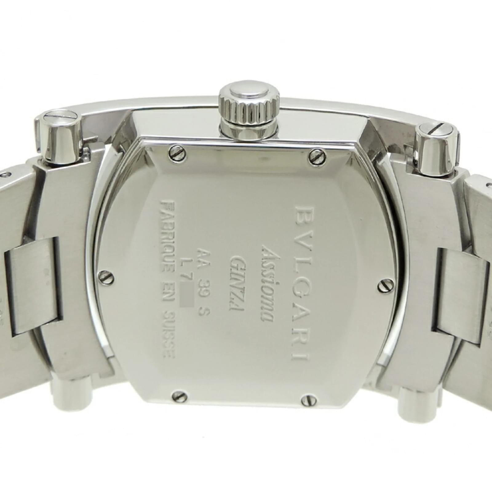 BVLGARI　AA39S Women's Bvlgari Assioma AA39S Stainless Steel Watch w