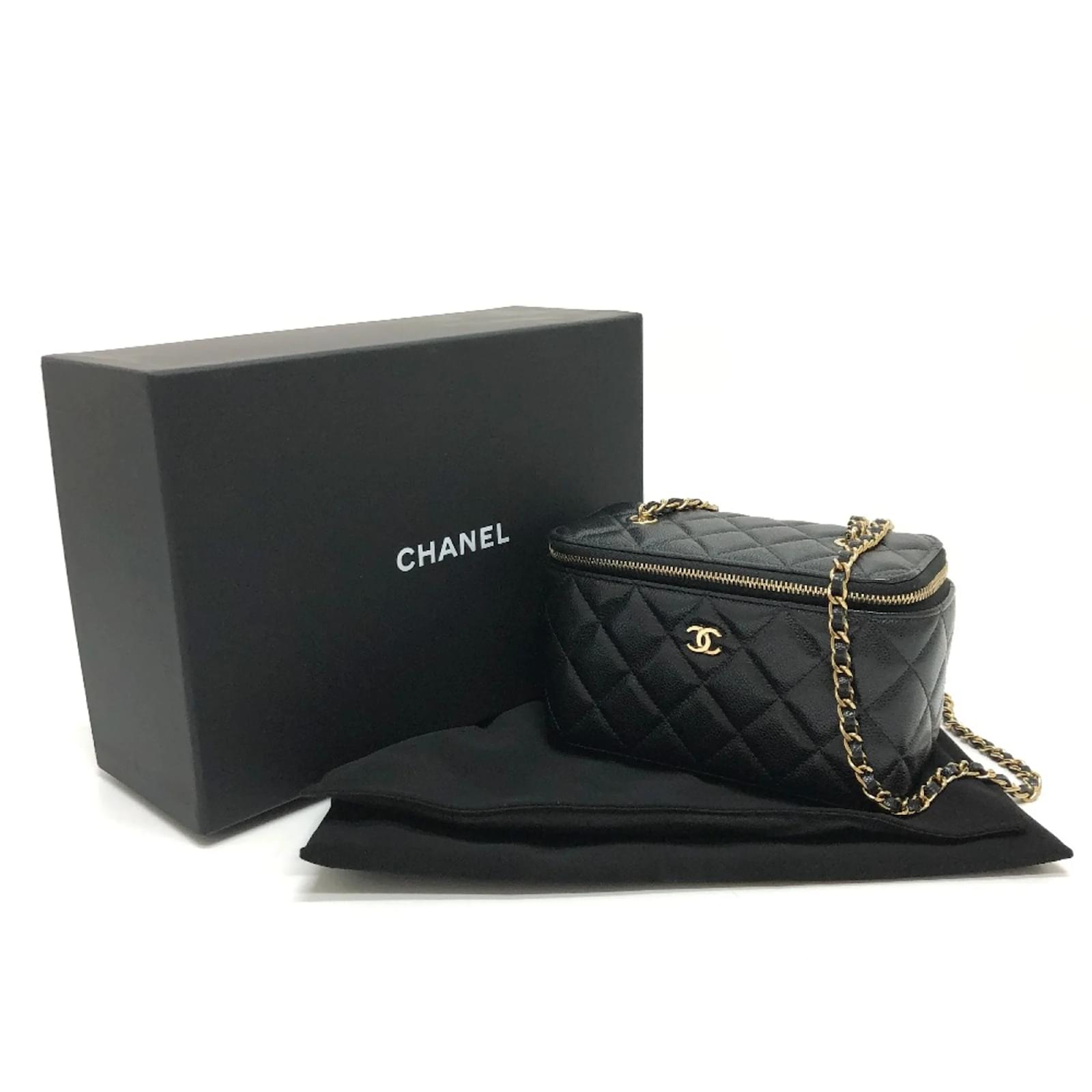 Timeless Chanel AP1341 Black Leather Shoulder Bag ref.JC1469034