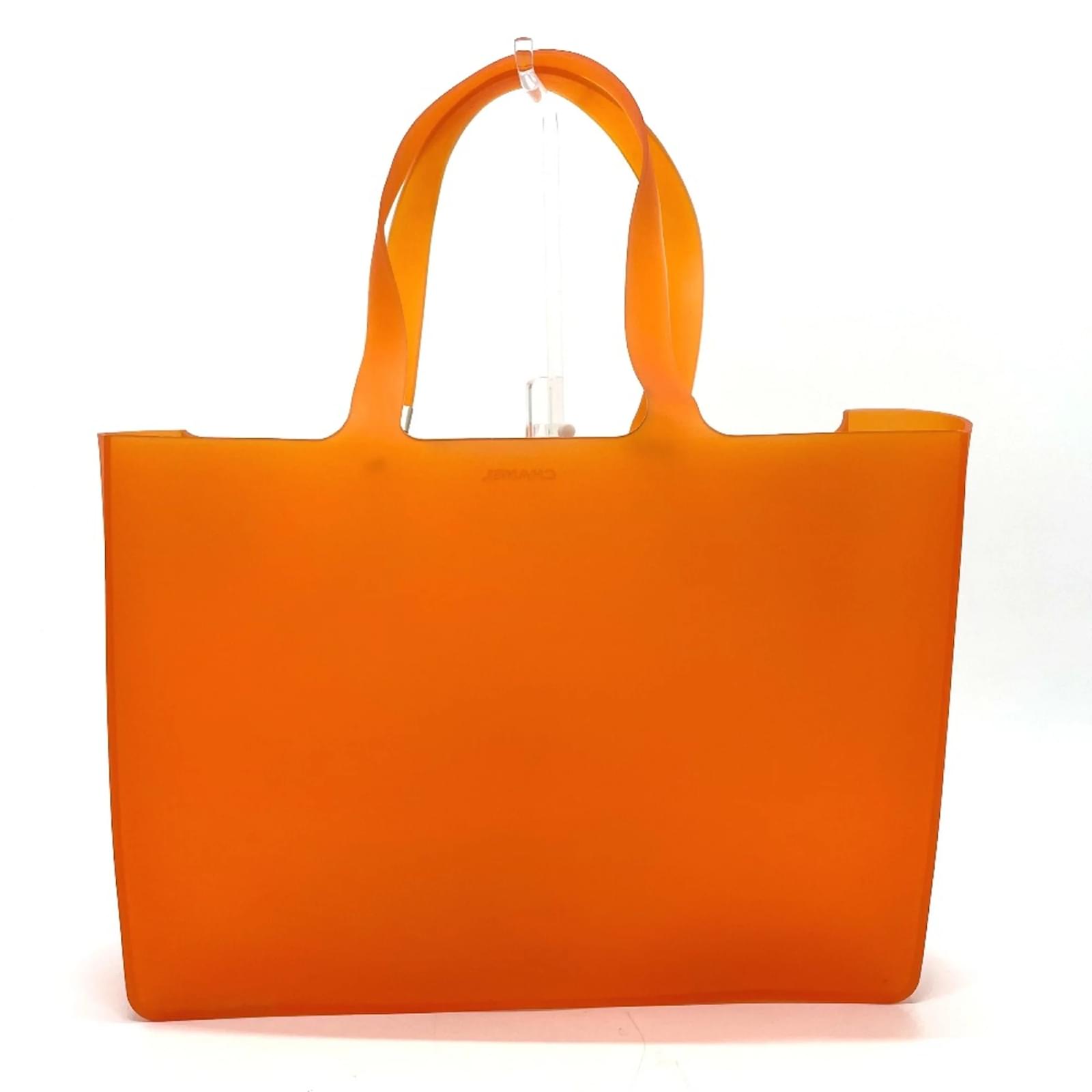 Chanel Orange Tote Bag Joli Closet