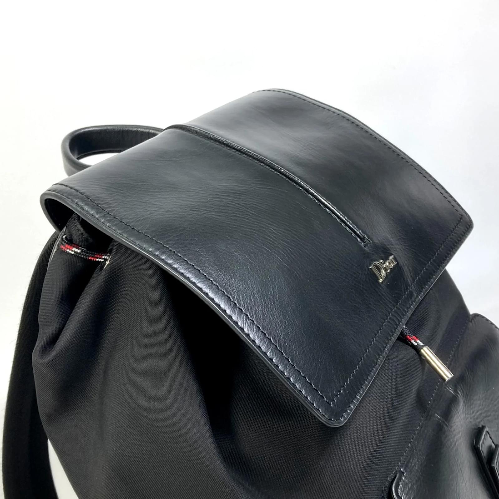 バッグ Dior HOMME BEE MOTION LEATHER BACKPACK Christian Dior Dior Homme Bee Motion Backpack Black ref