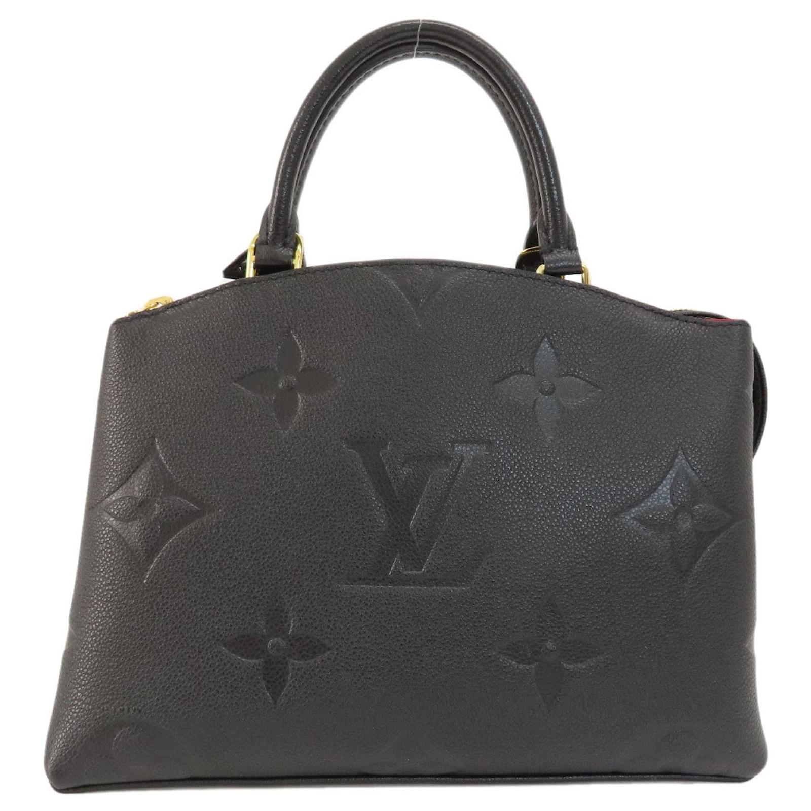 【ルイヴィトン・Louis Vuitton 】Petit Palais Bag M58916 Louis Vuitton M58916 Petit Palais PM Empreinte Handbag Black