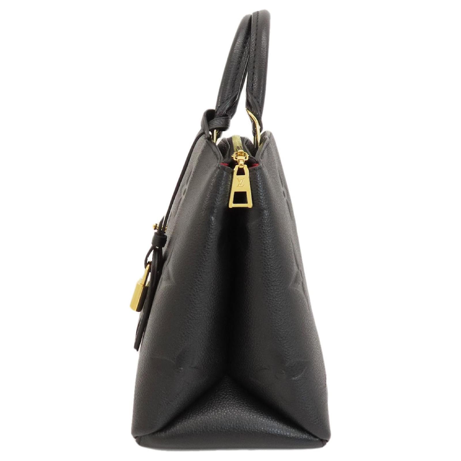 【ルイヴィトン・Louis Vuitton 】Petit Palais Bag M58916 Louis Vuitton M58916 Petit Palais PM Empreinte Handbag Black