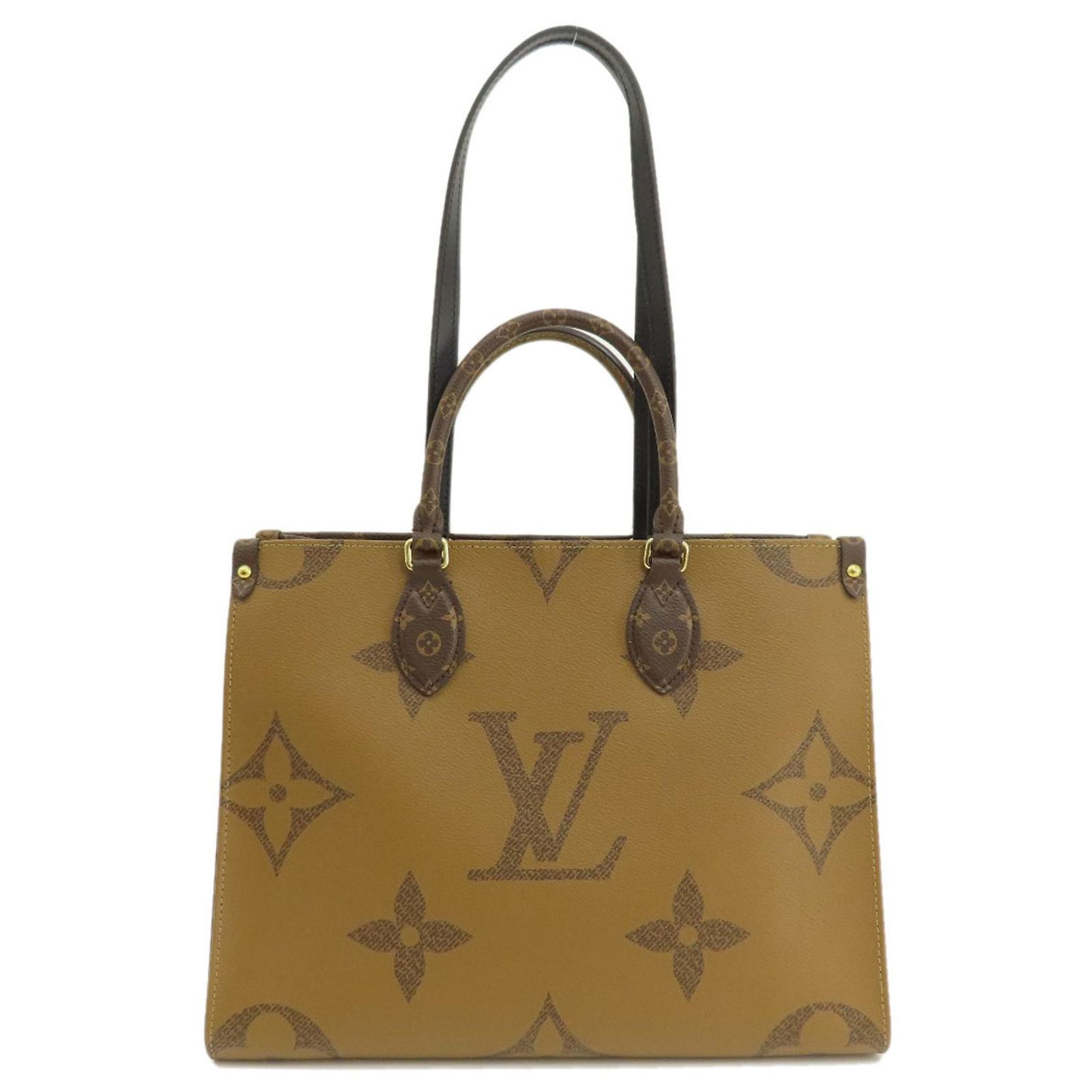 Louis Vuitton Monogram Reverse Tote Bag Monogramm Leinwand ref 